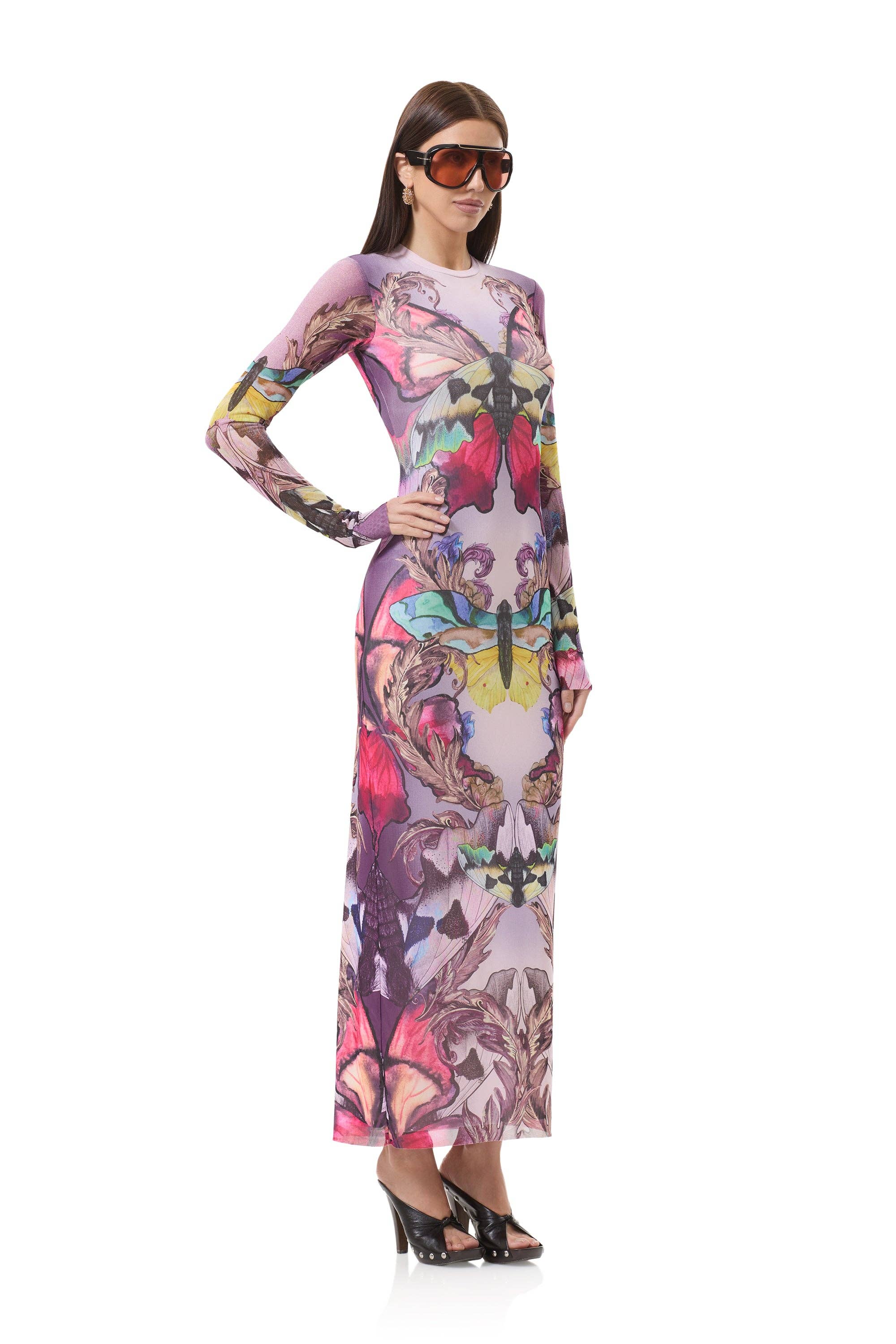Didi Dress - Ornate Butterfly