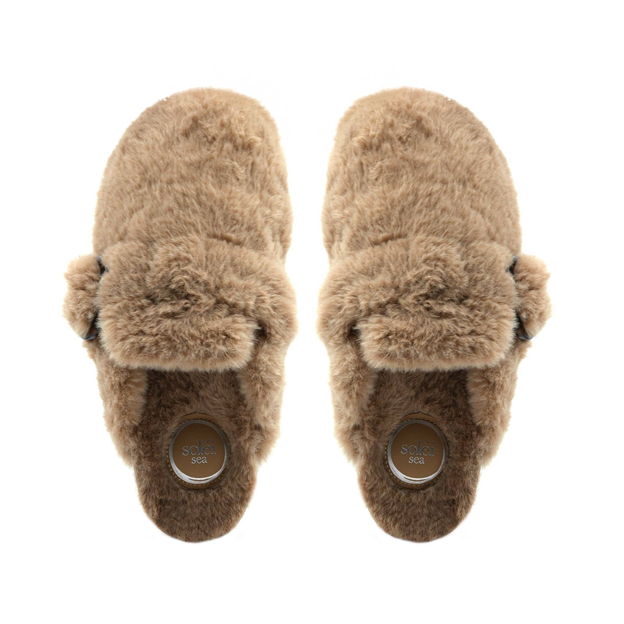TERRA - TOAST Faux Fur Clog