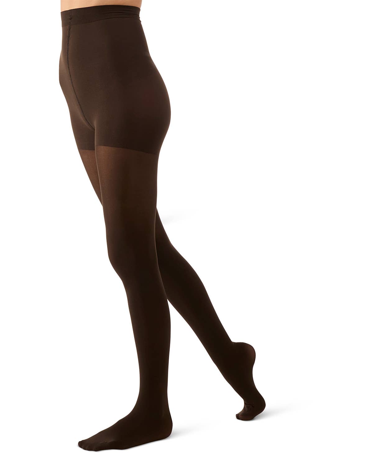 MeMoi Perfectly Opaque Control Top Tights