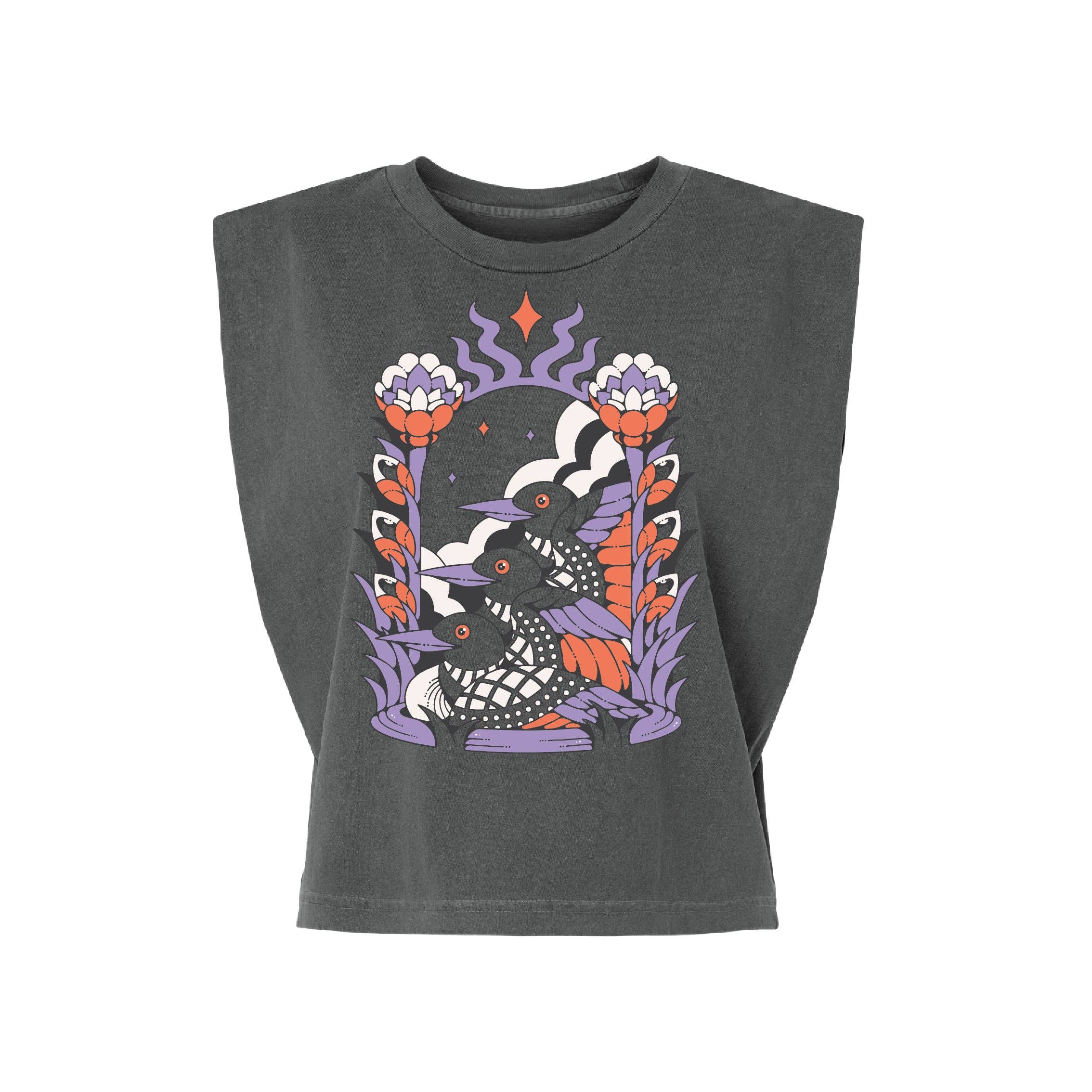 Cosmic Loons Boxy Muscle Tank