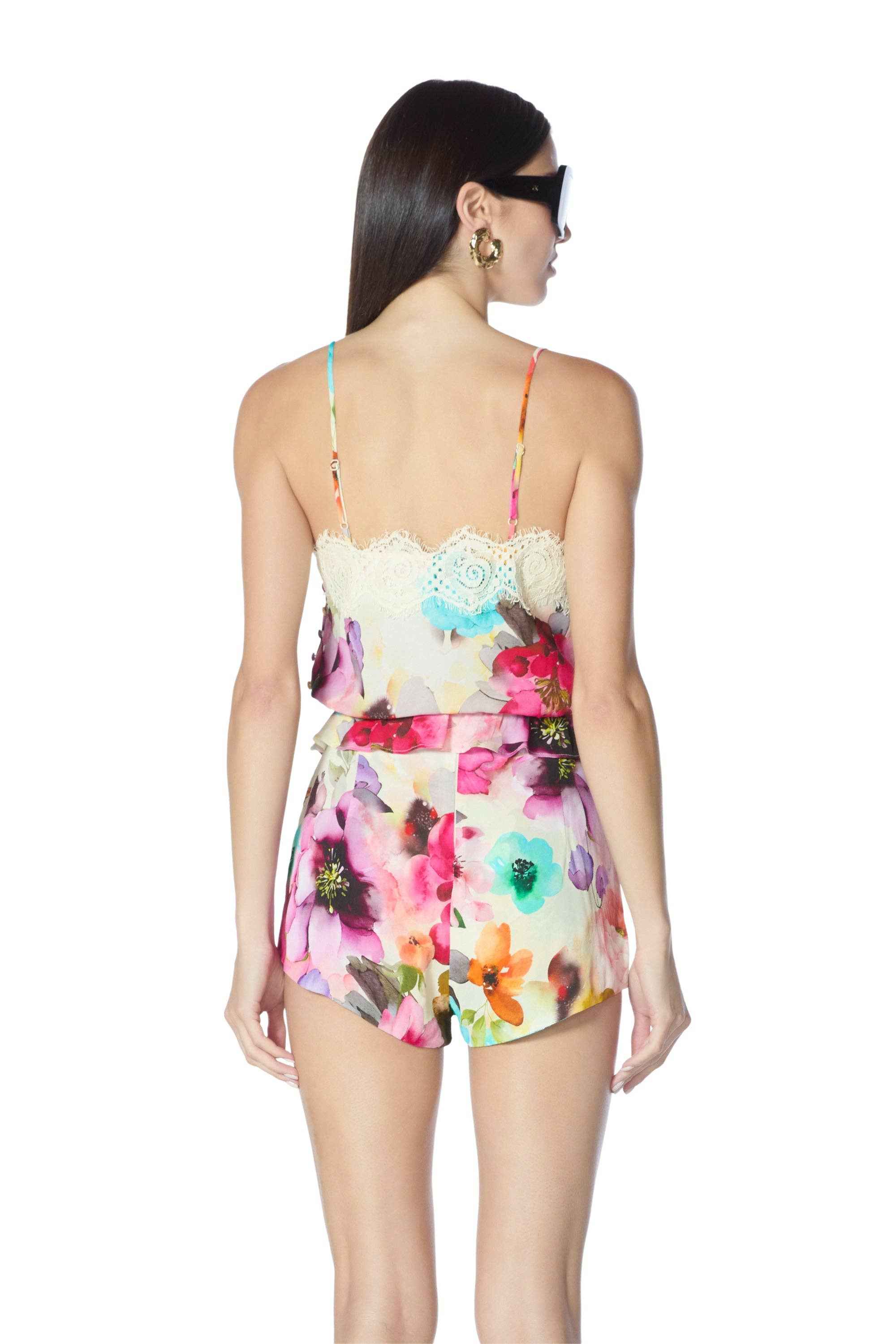 Healy Top - Watercolor Blossom
