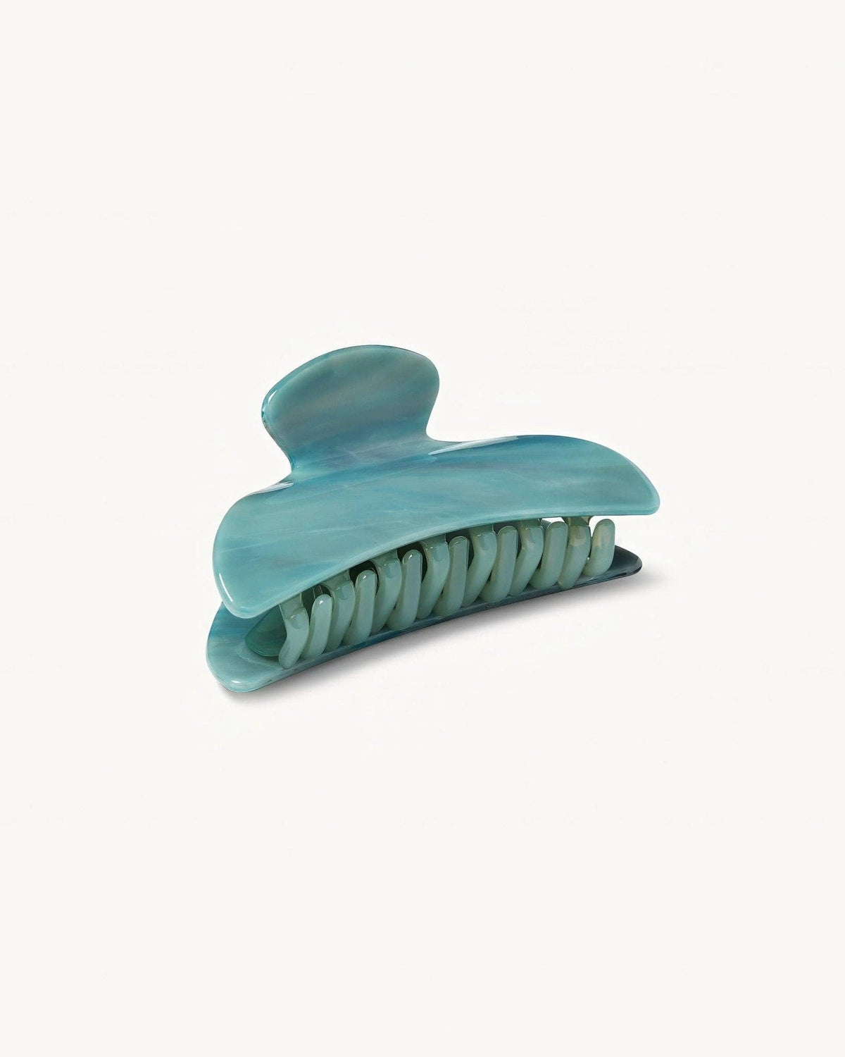 Midi Heirloom Claw in Jadeite