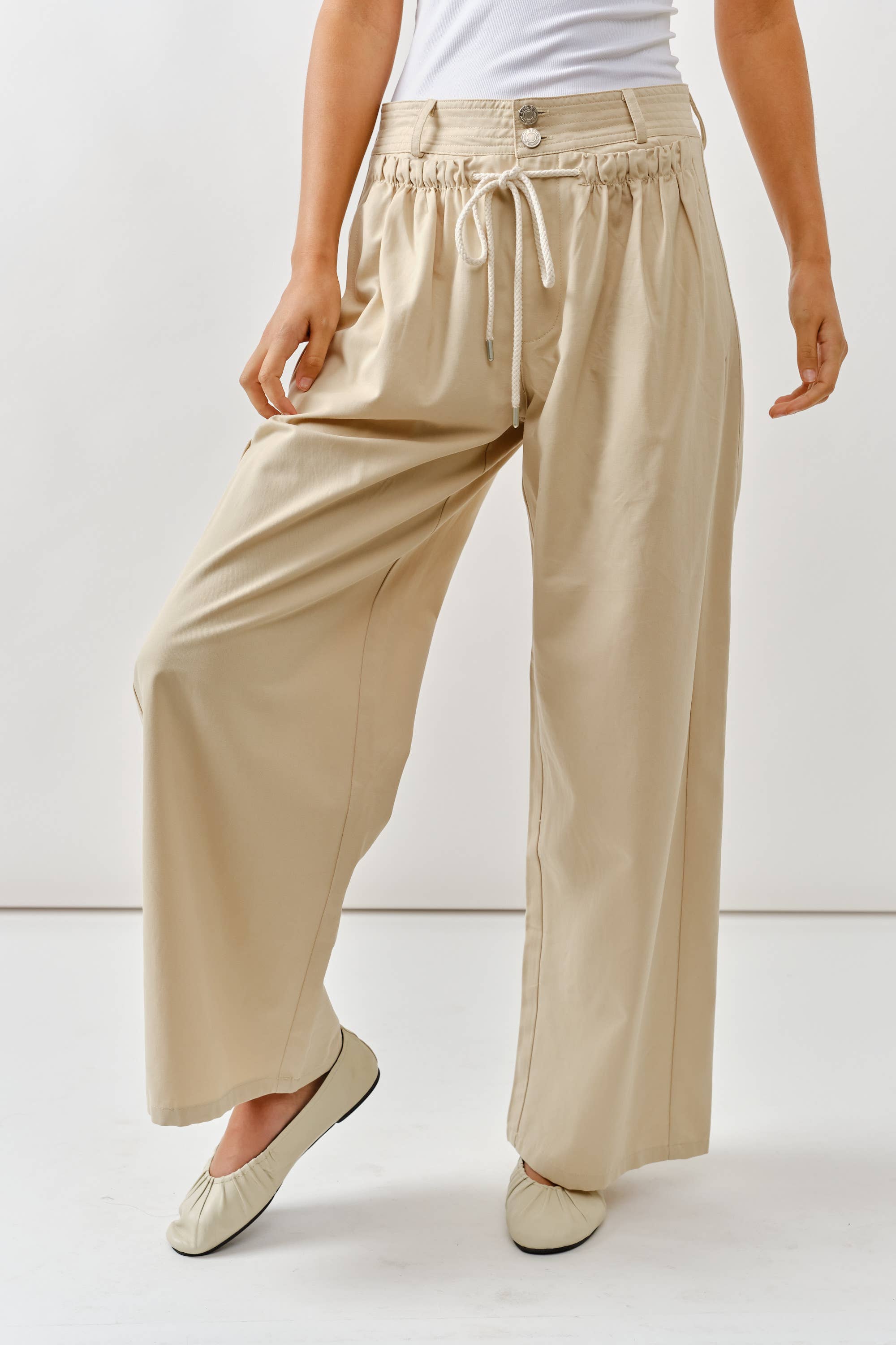 Drawstring Modern Cozy Pants