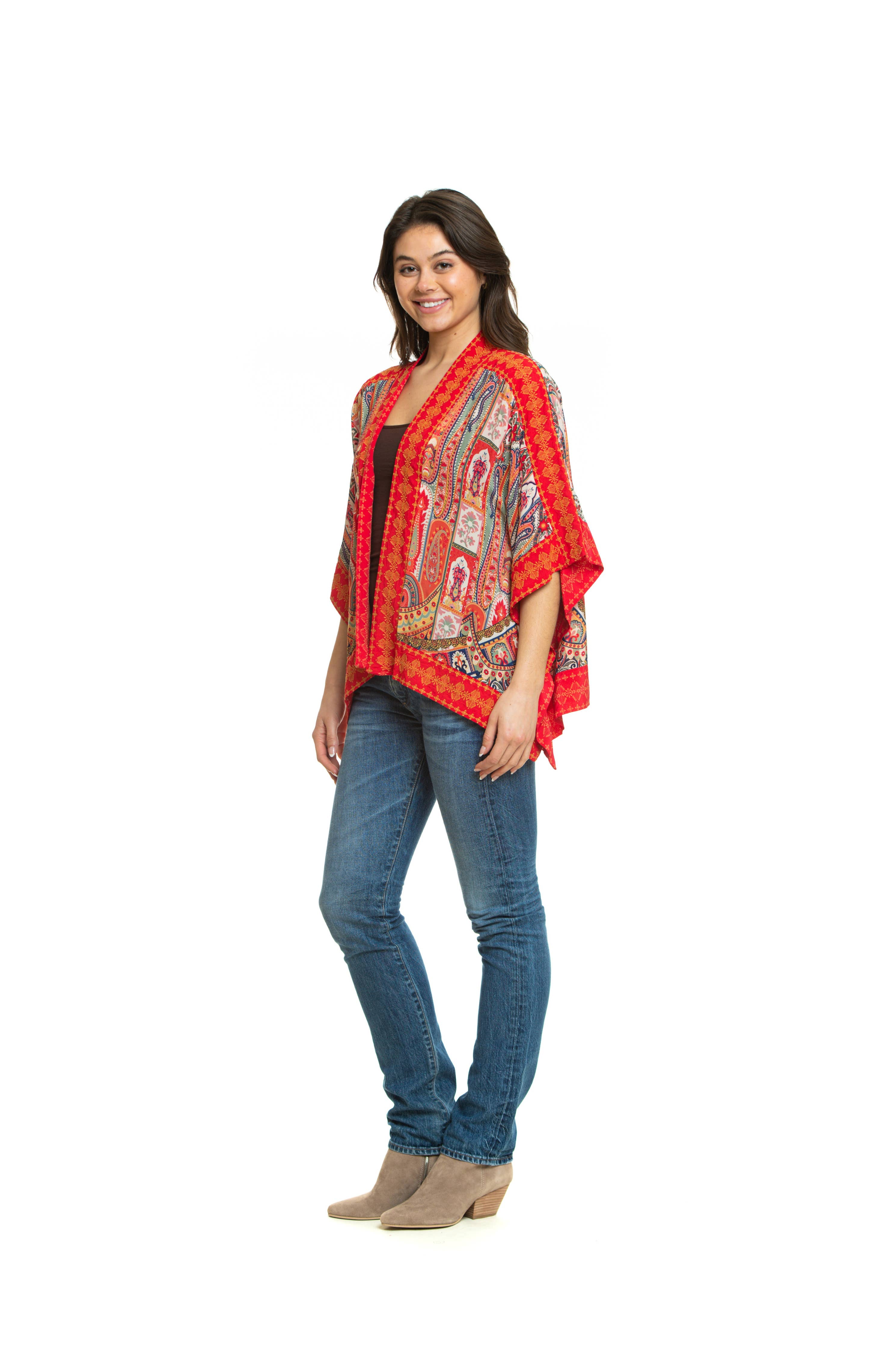 Hibiscus Raelyn Kimono