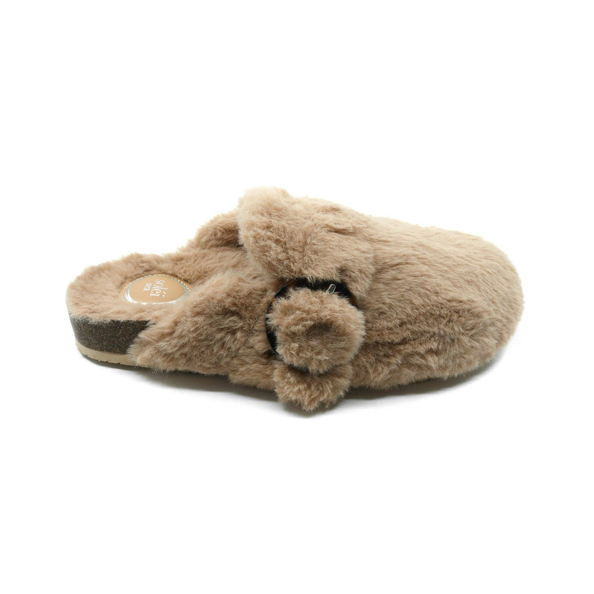 TERRA - TOAST Faux Fur Clog