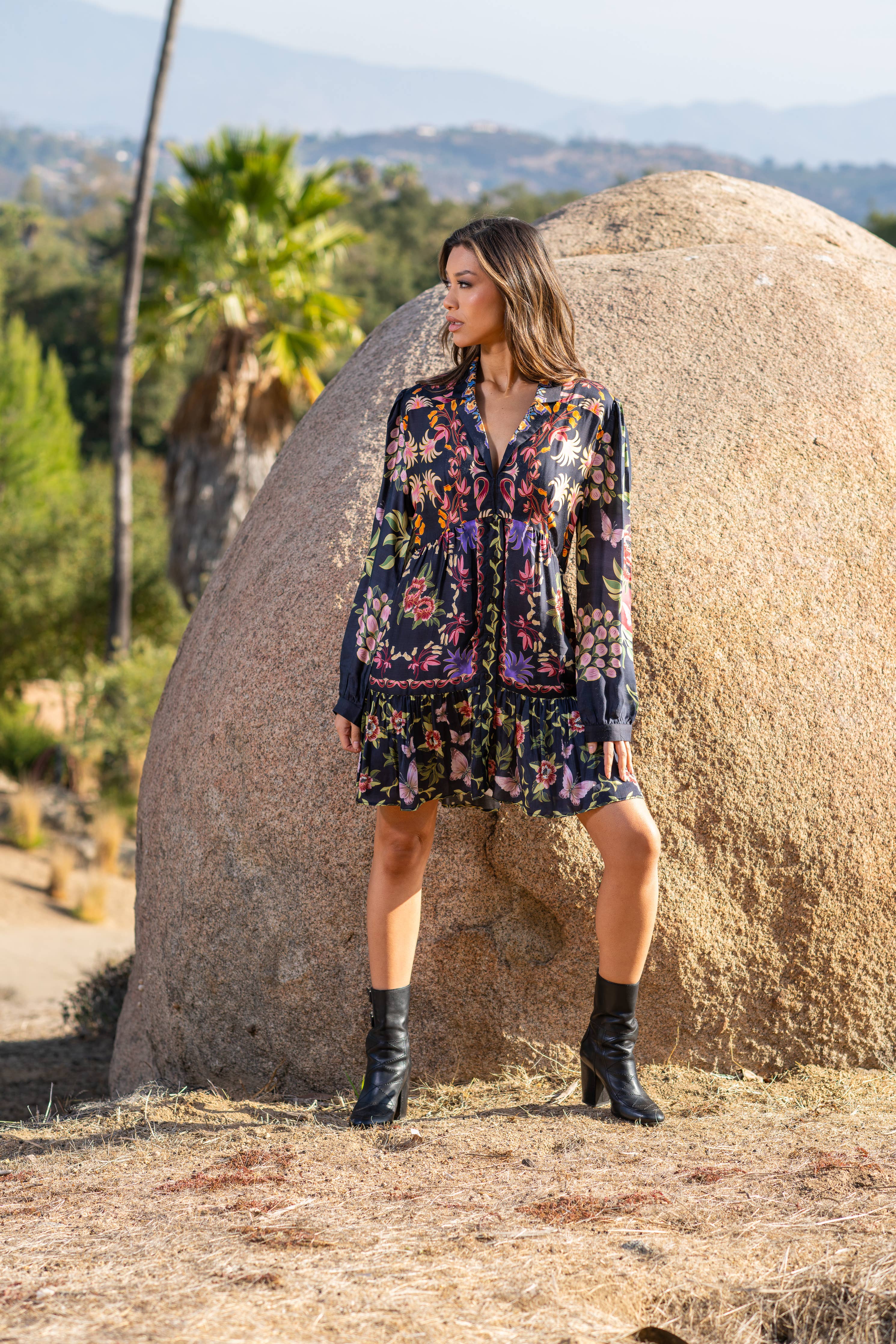 Paradise Lune Flowy Dress