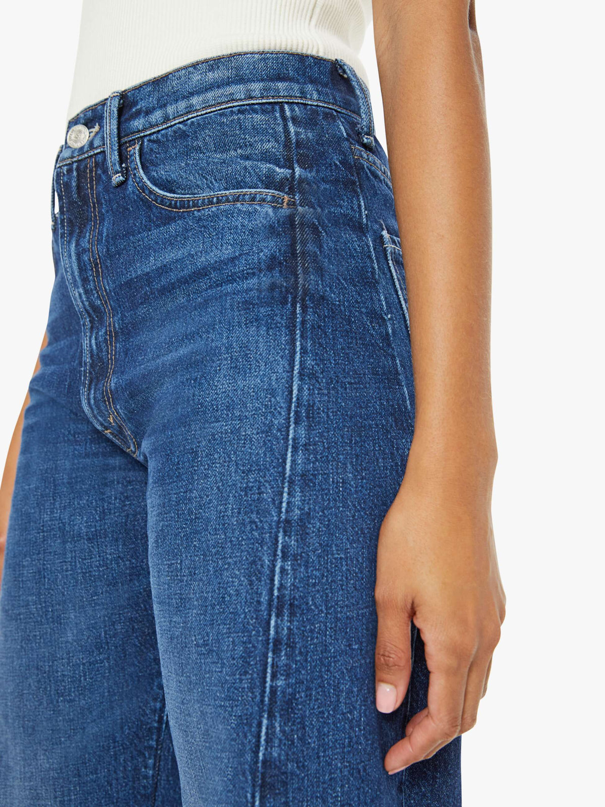 Half Pipe Ankle Jean in Did You Bring Me Anything by Mother