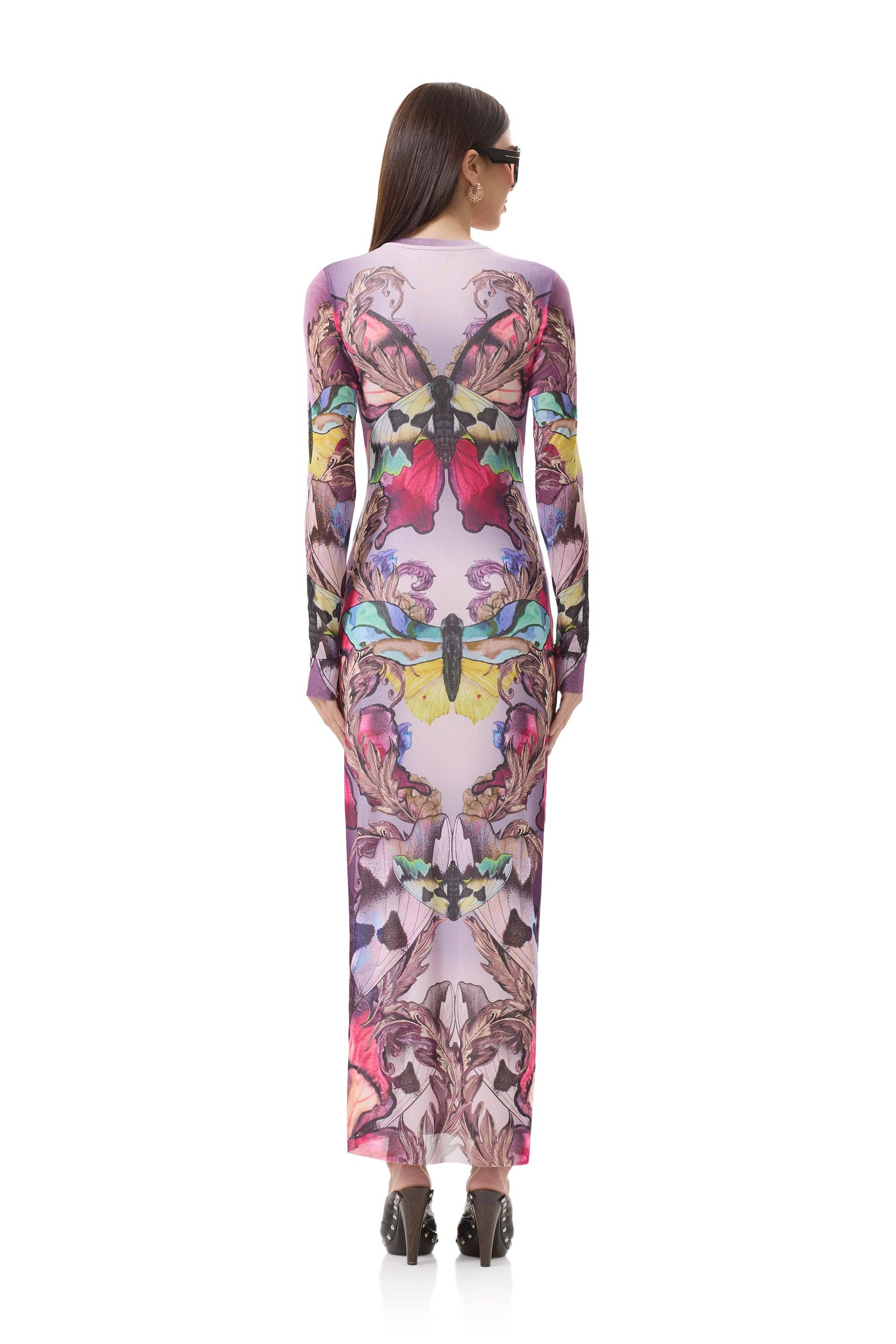 Didi Dress - Ornate Butterfly