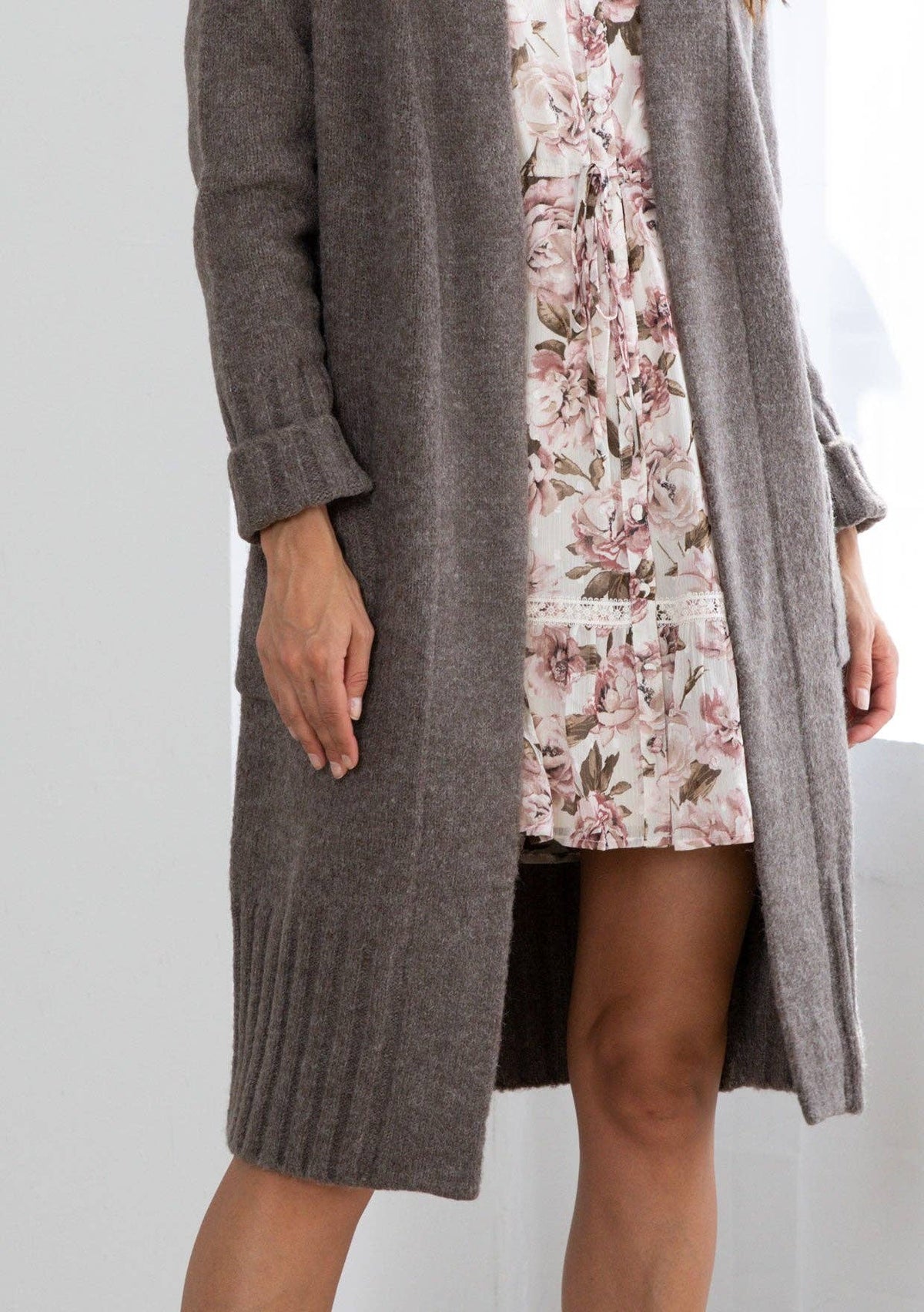 Mid Length Cardigan