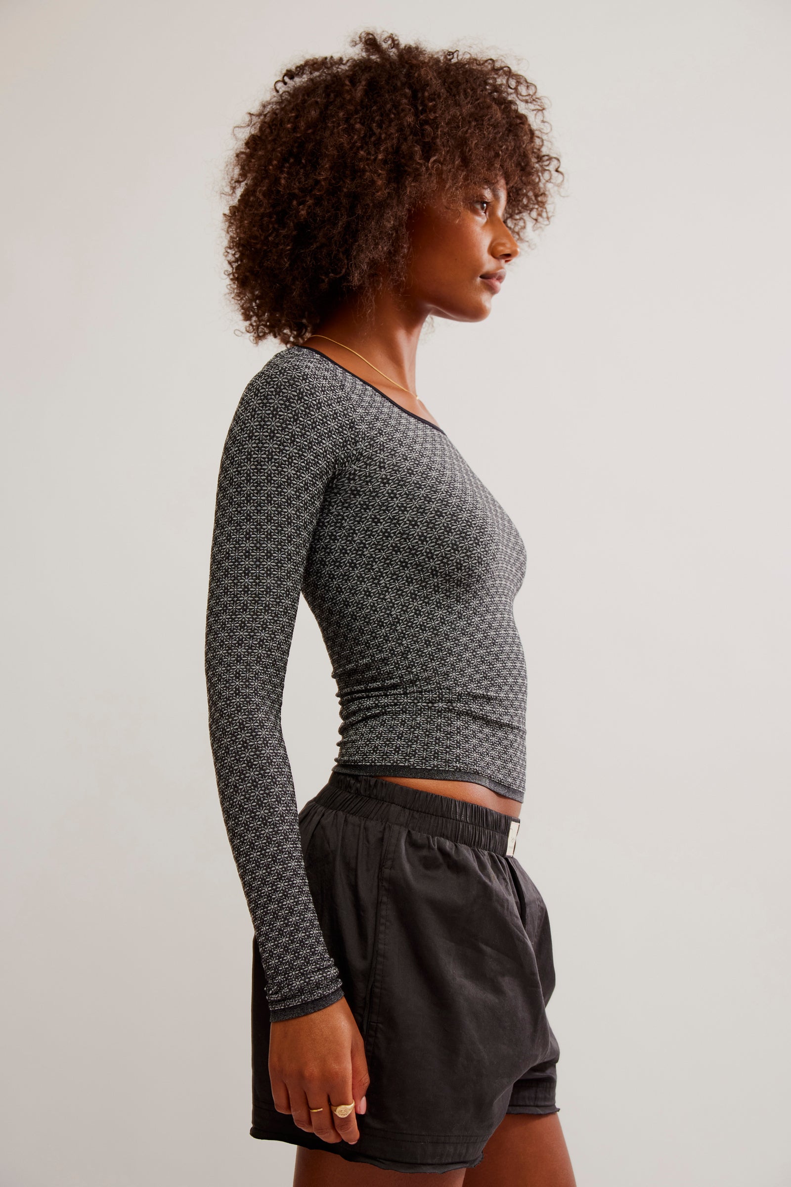 Love Letters Long Sleeve in Tart Combo