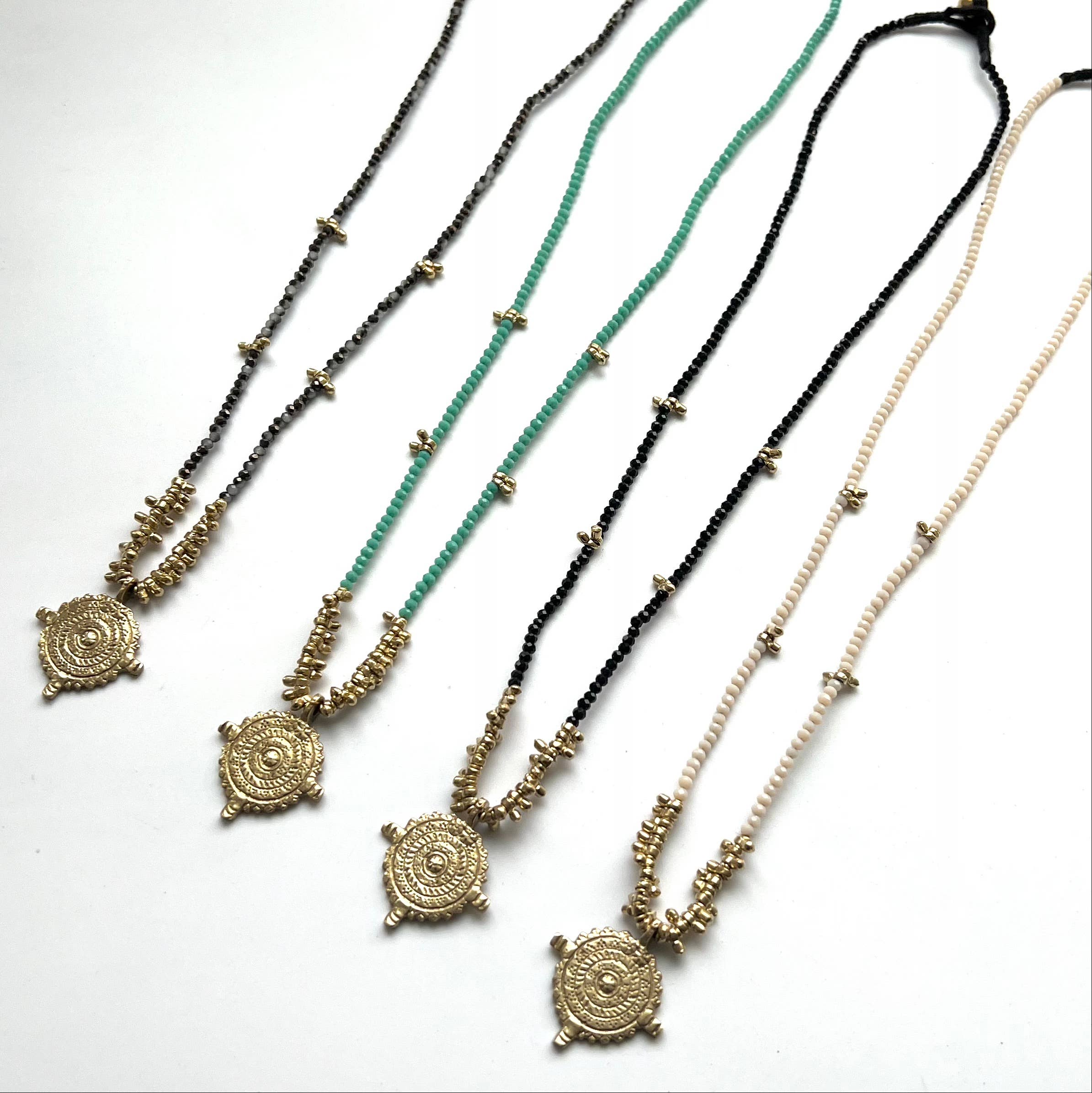 Beaded Amulet Necklace