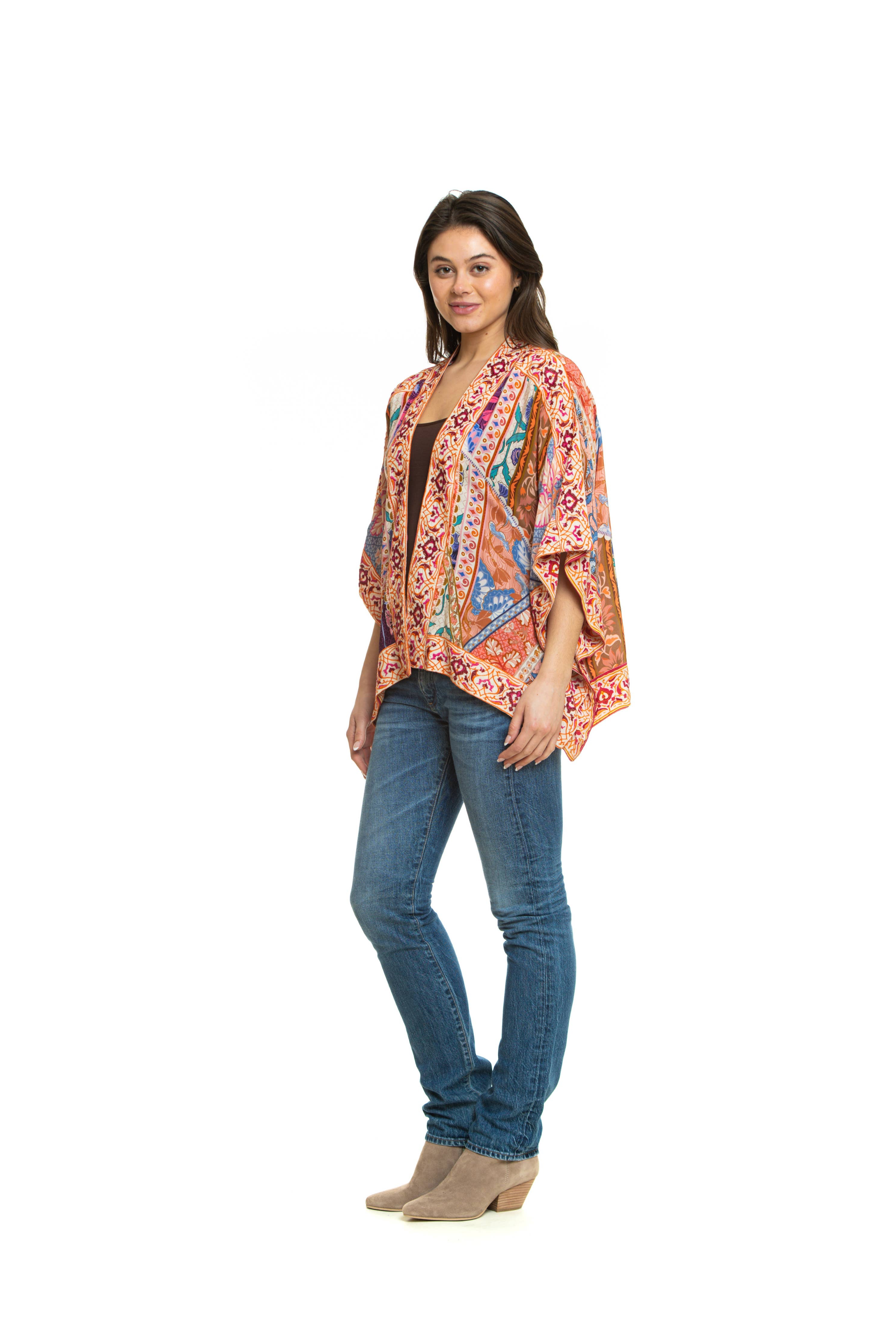 Peach Raelyn Kimono