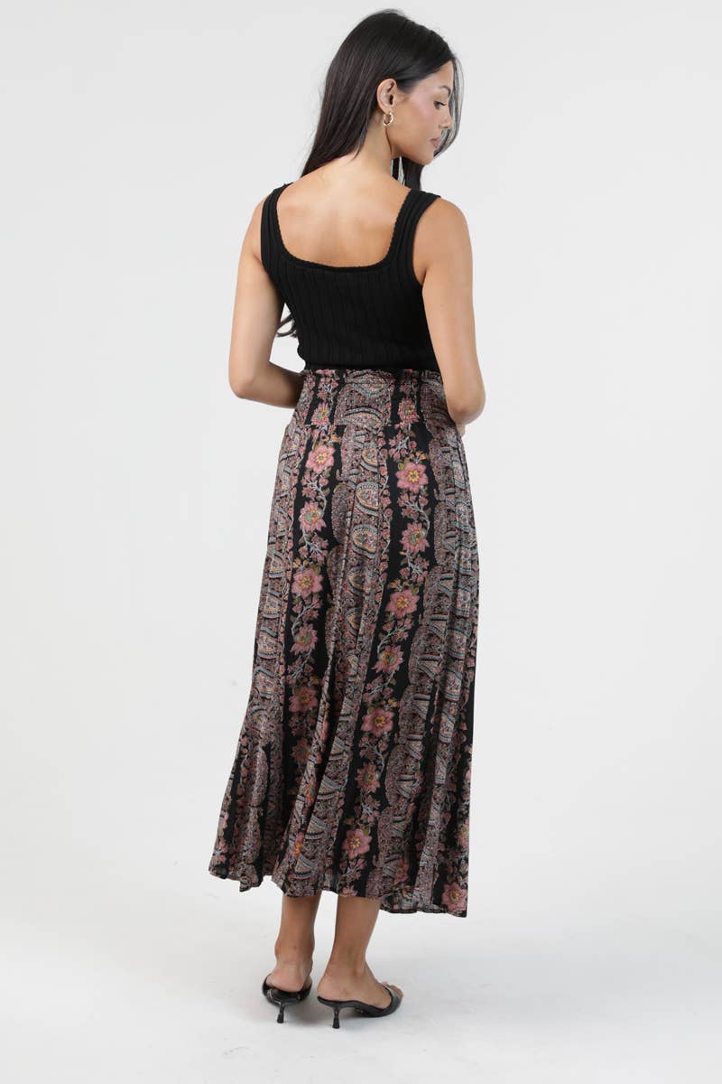 Marisol Paisley Skirt by Angie