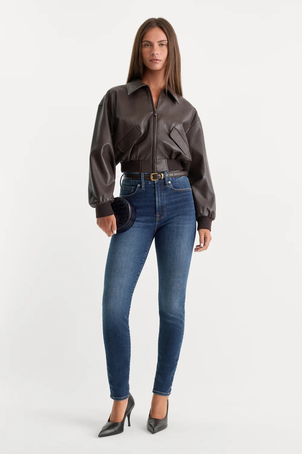 Always Fits Good Legs Skinny Indigo - Jeans by Good American