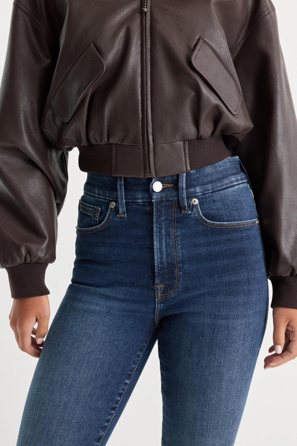 Always Fits Good Legs Skinny Indigo - Jeans by Good American