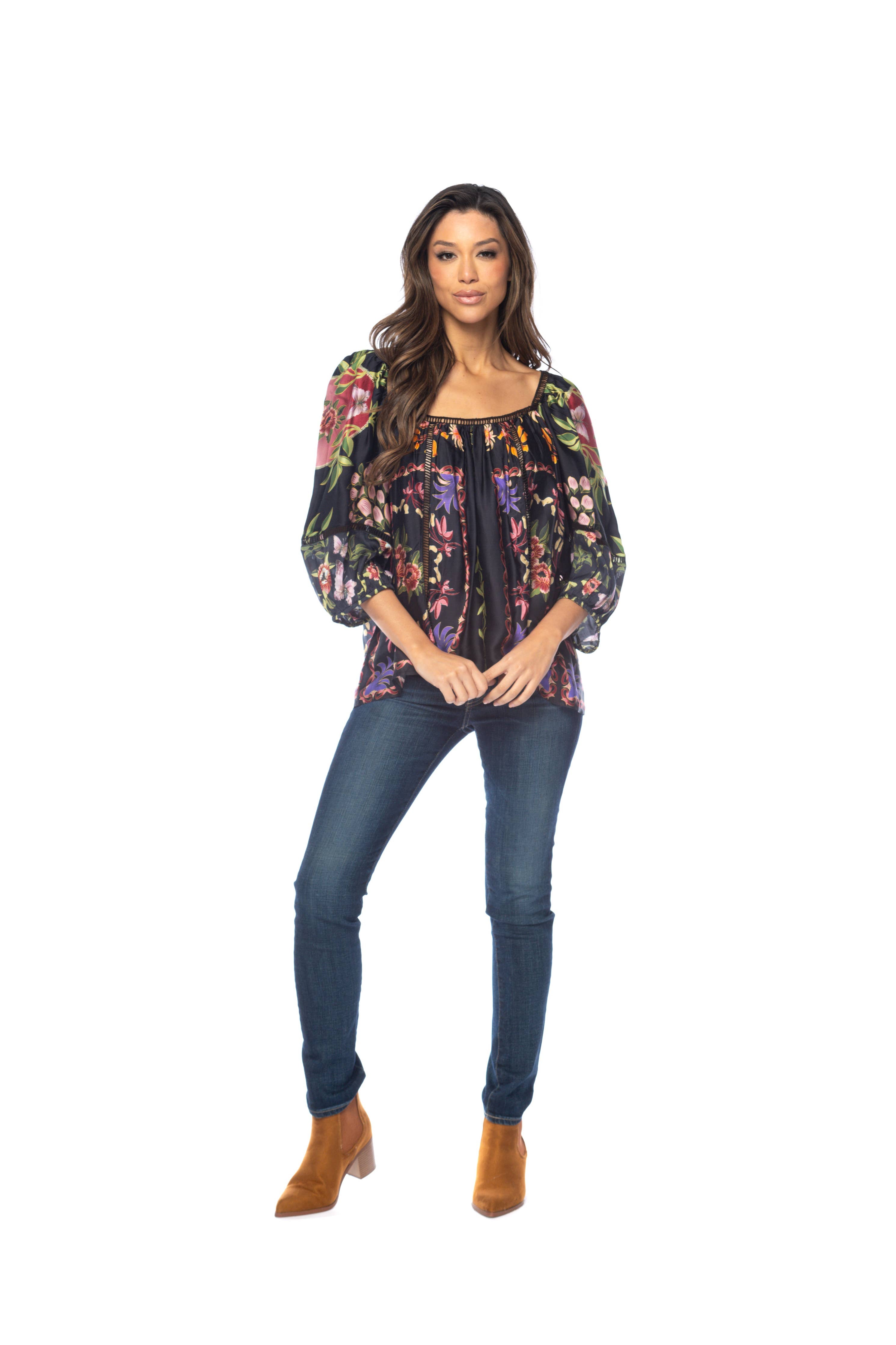 Paradise Babe Flowy Blouse