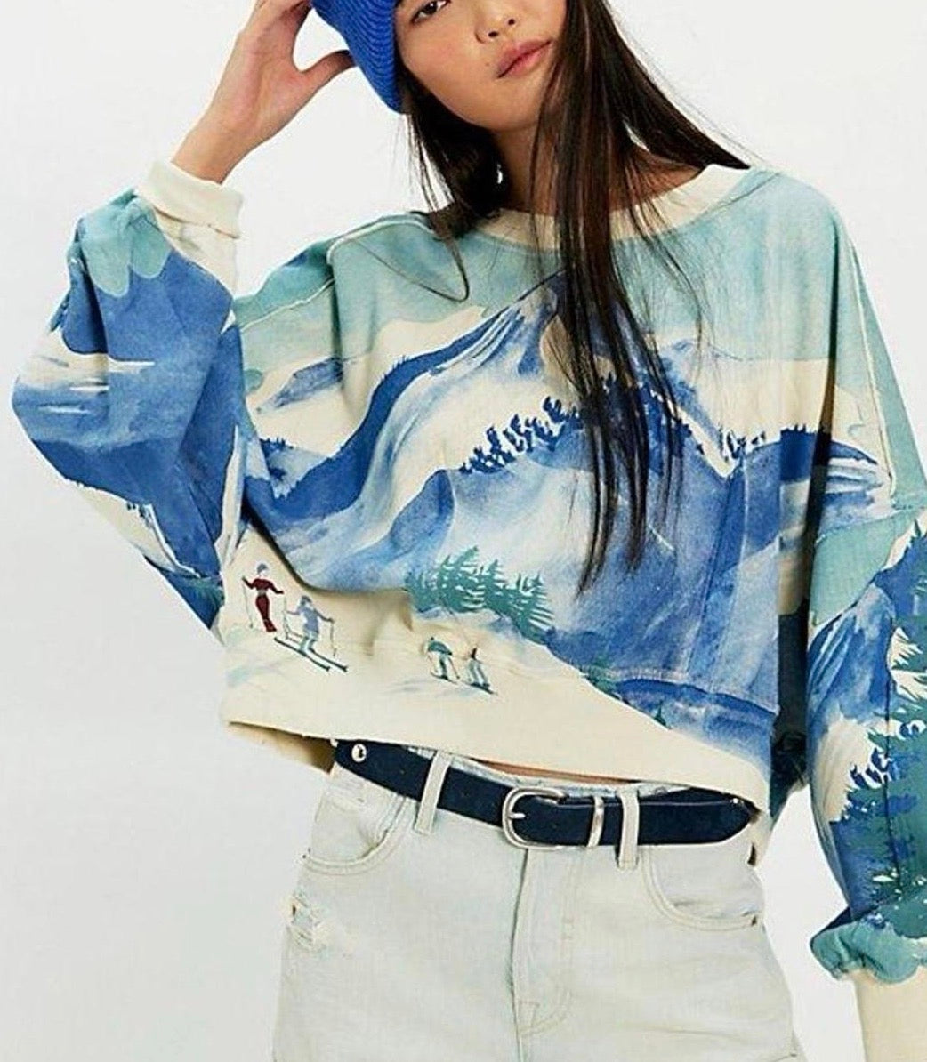 Free People Gaia Sweatshirt