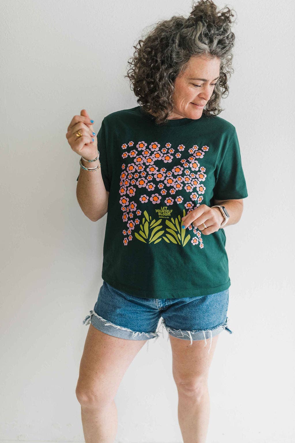 Let yourself bloom | vintage forest crop