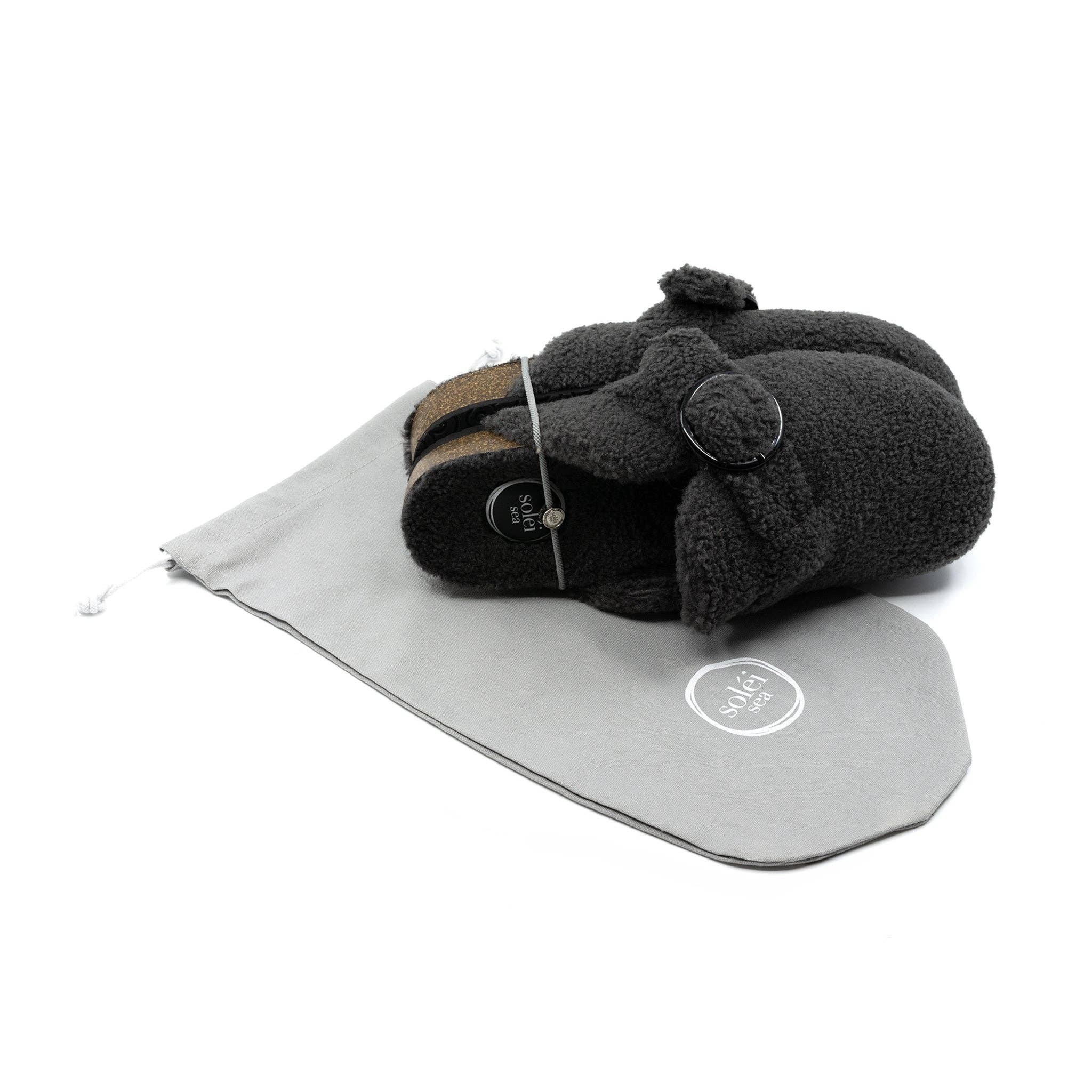 CIMBA - CHARCOAL Sherpa Clog