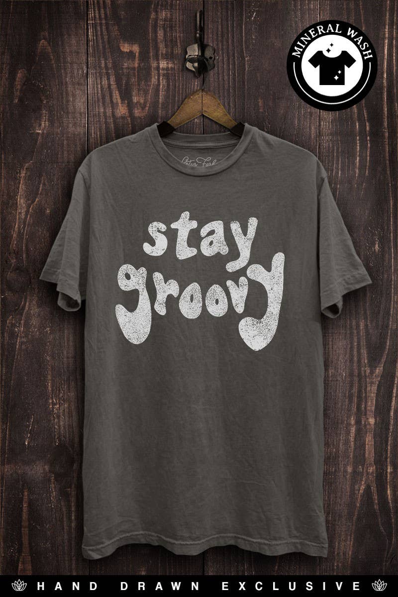 Stay Groovy Graphic Top