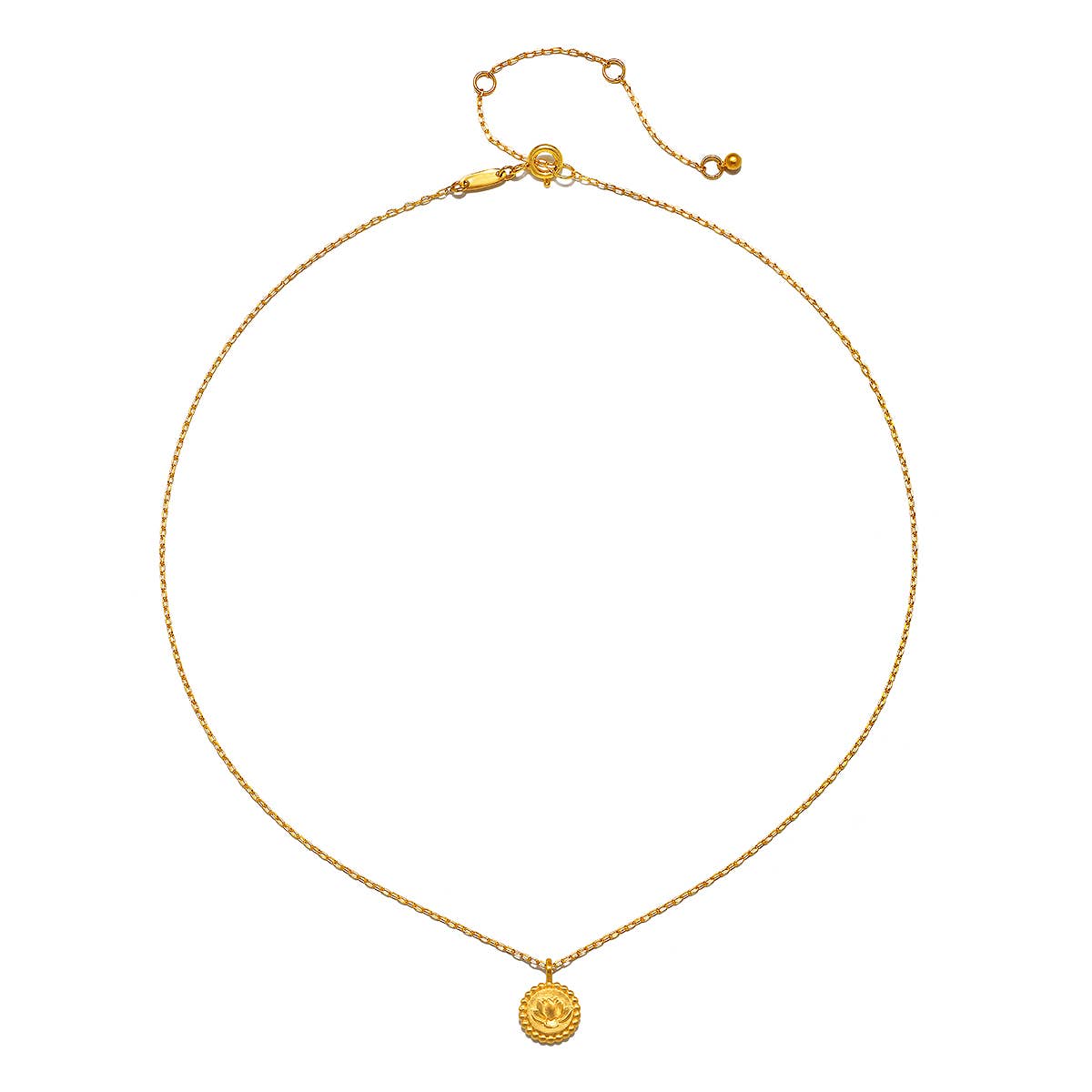 Transformation Lotus Necklace