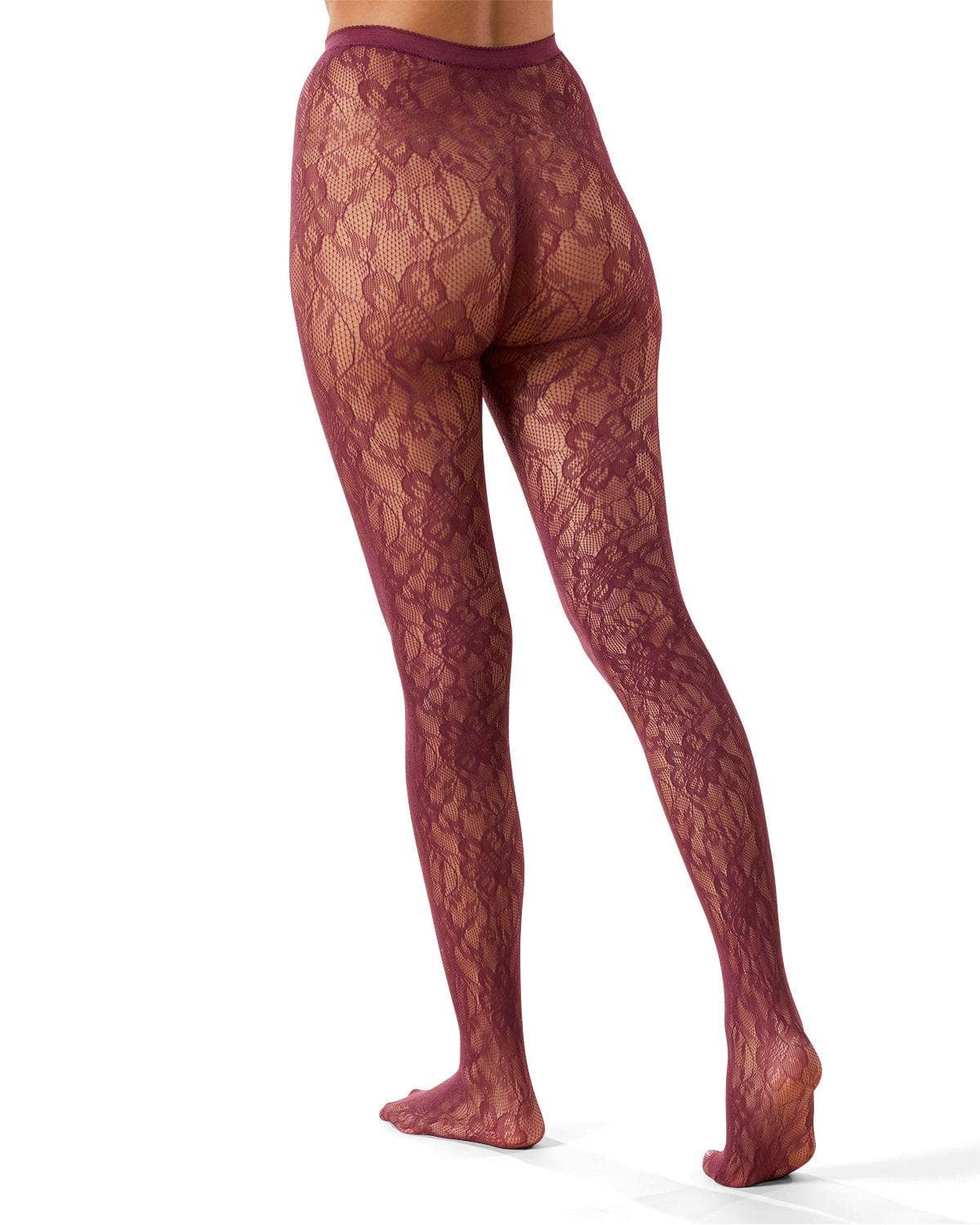 Blooming Floral Net Tights