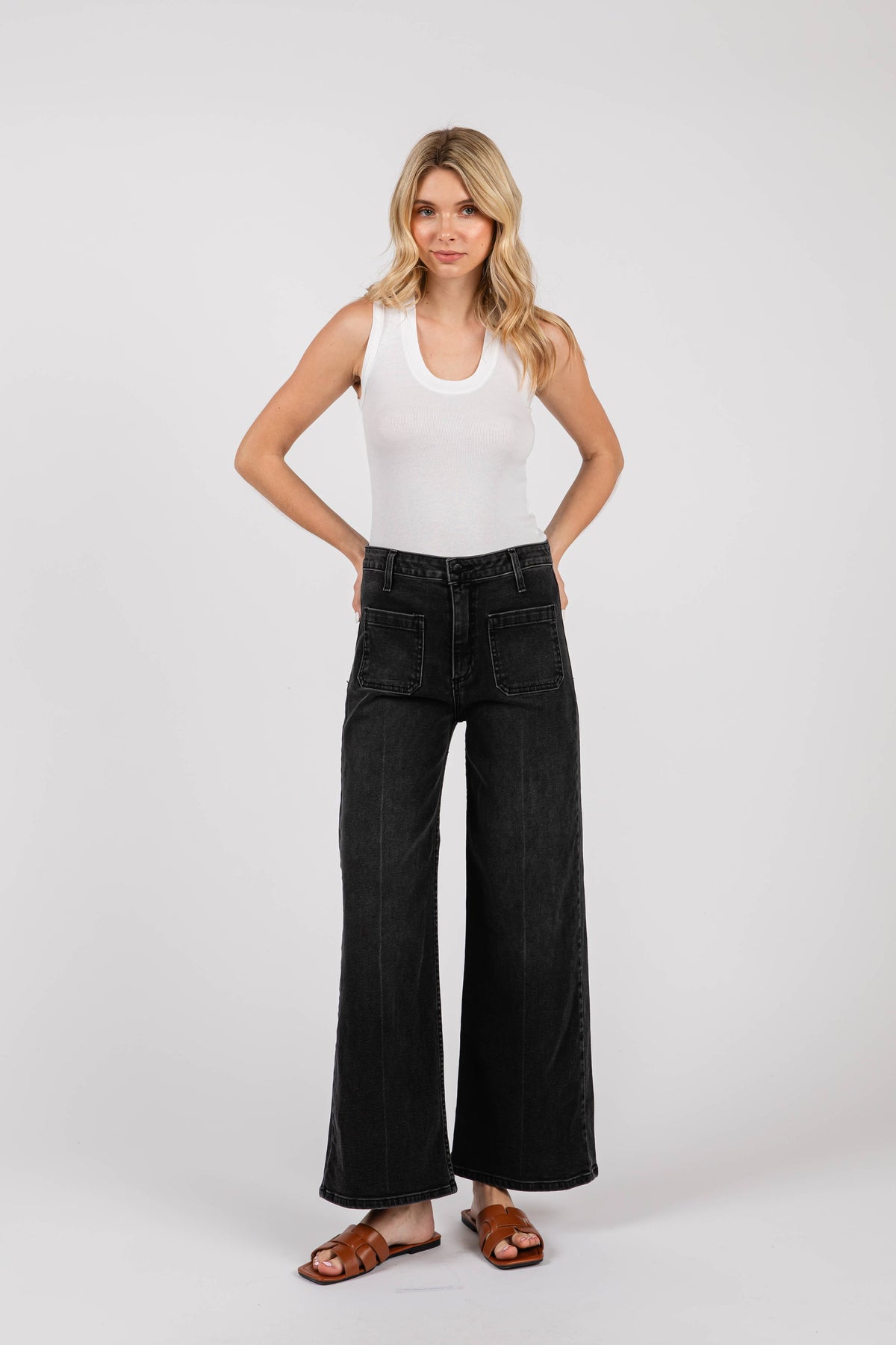 LP278-WB Sailor Front Patch Pocket Jean