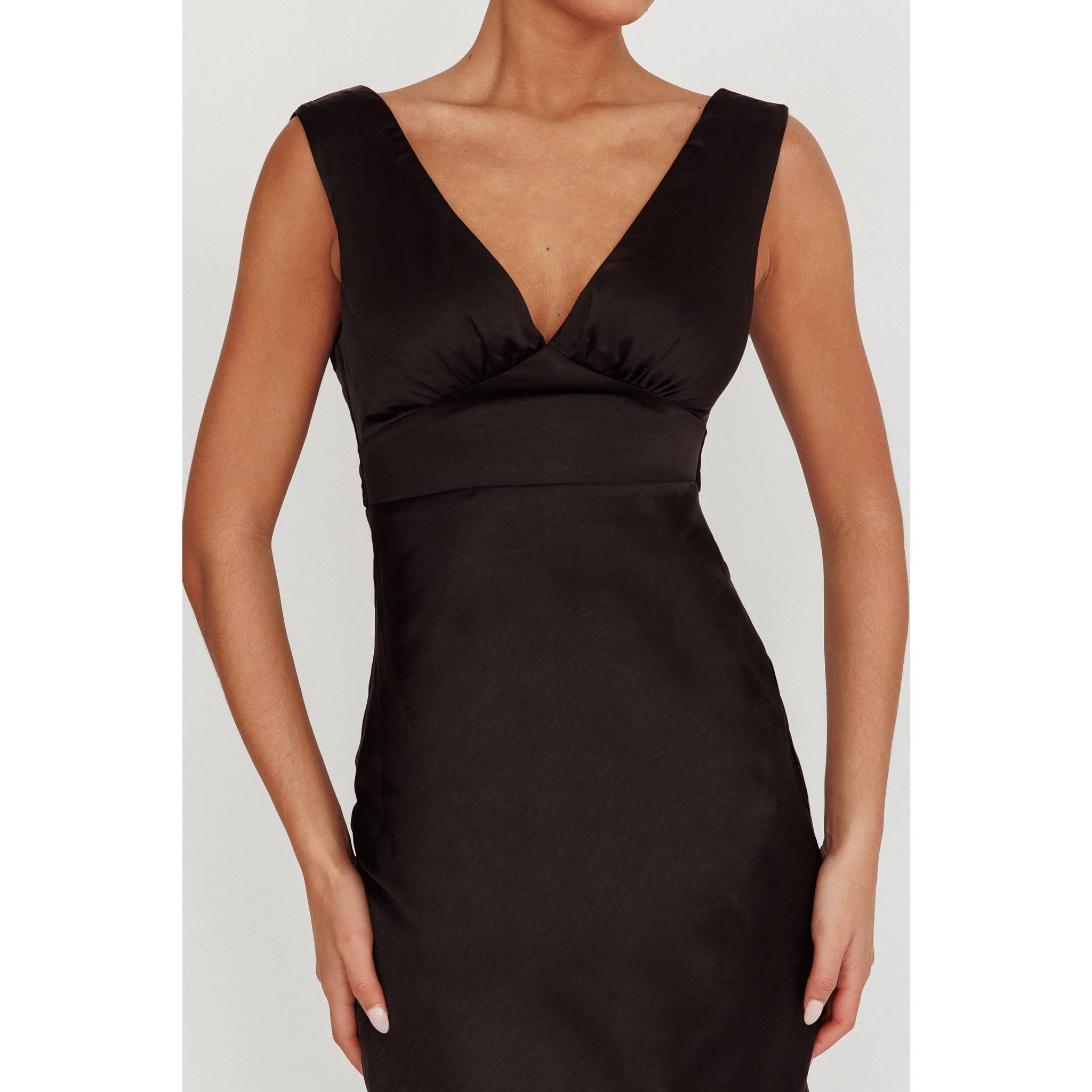 The Selene Satin Maxi