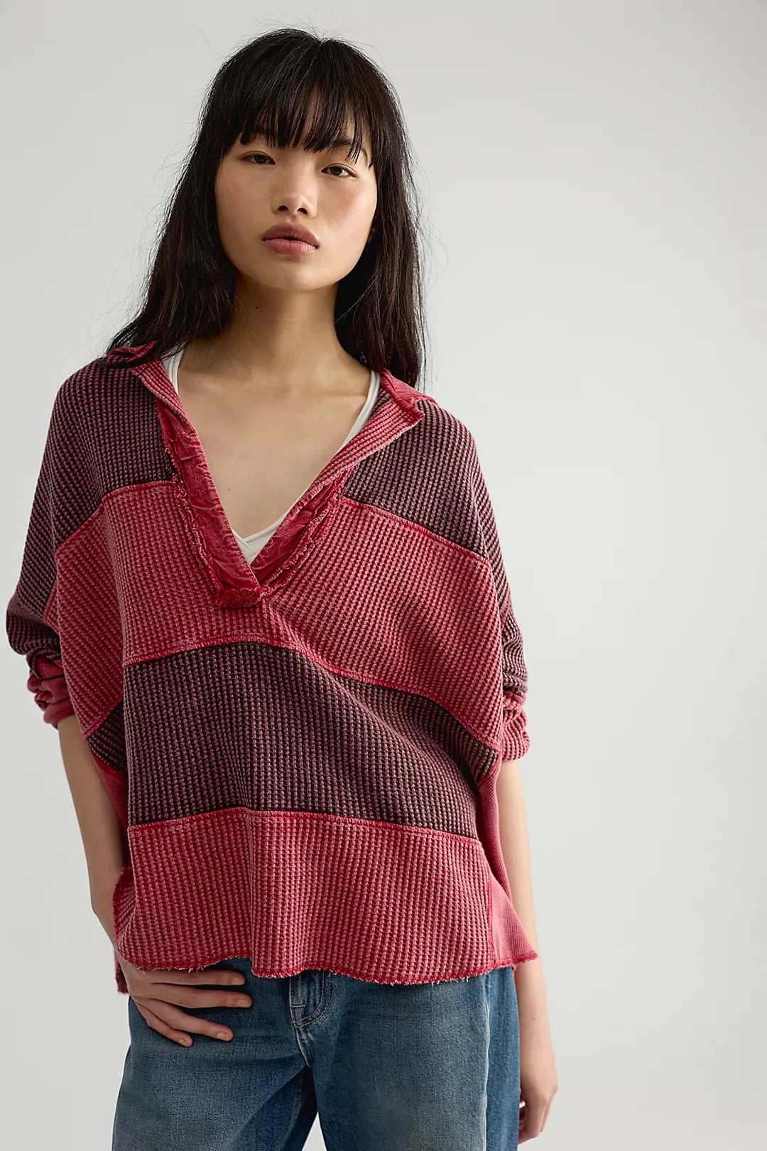 Free People One Blake Rugby Thermal