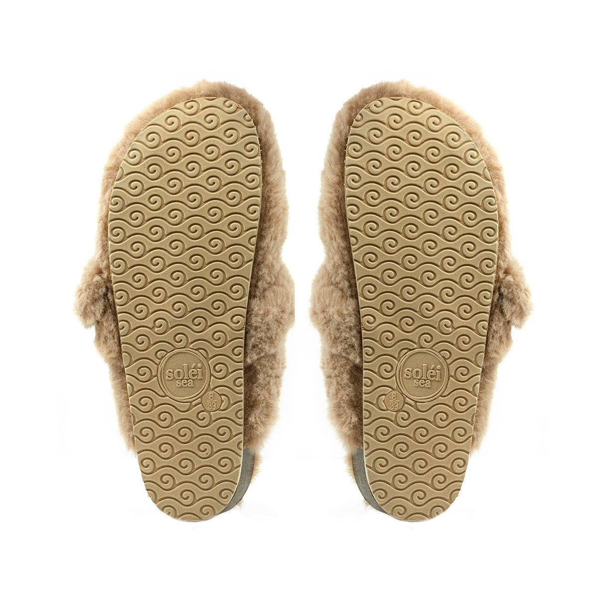 TERRA - TOAST Faux Fur Clog