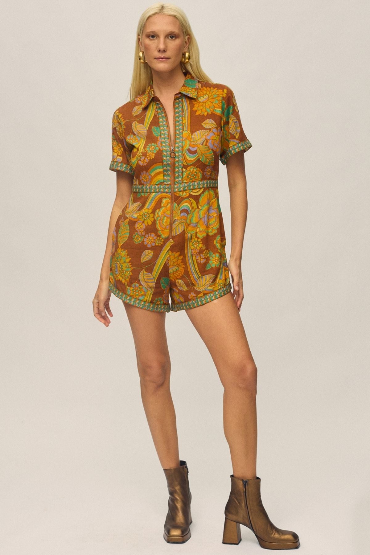 Fox Romper - Harvest By Nine Lives Bazaar