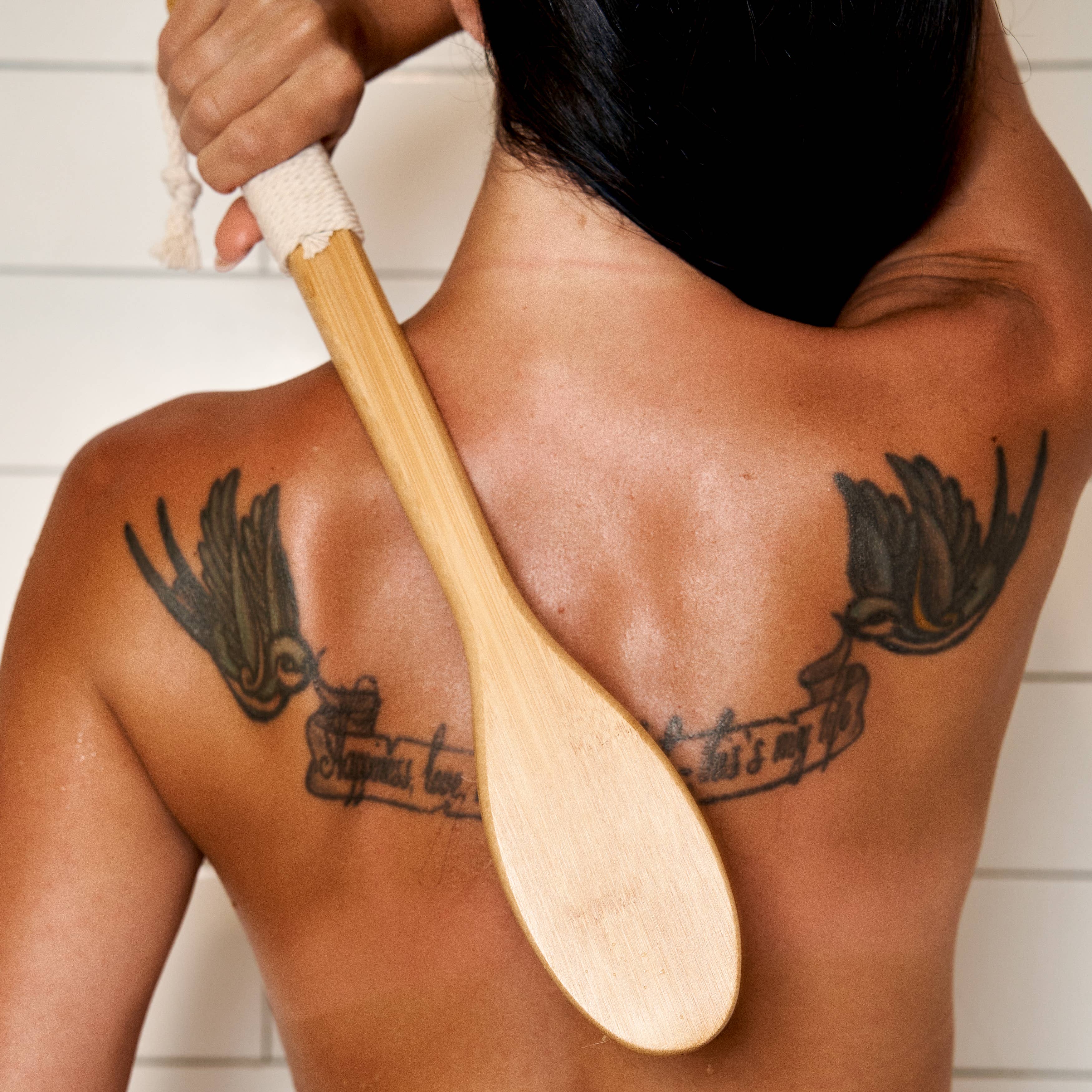 Bamboo Dry Brush | Curved | Earth Day Bestseller