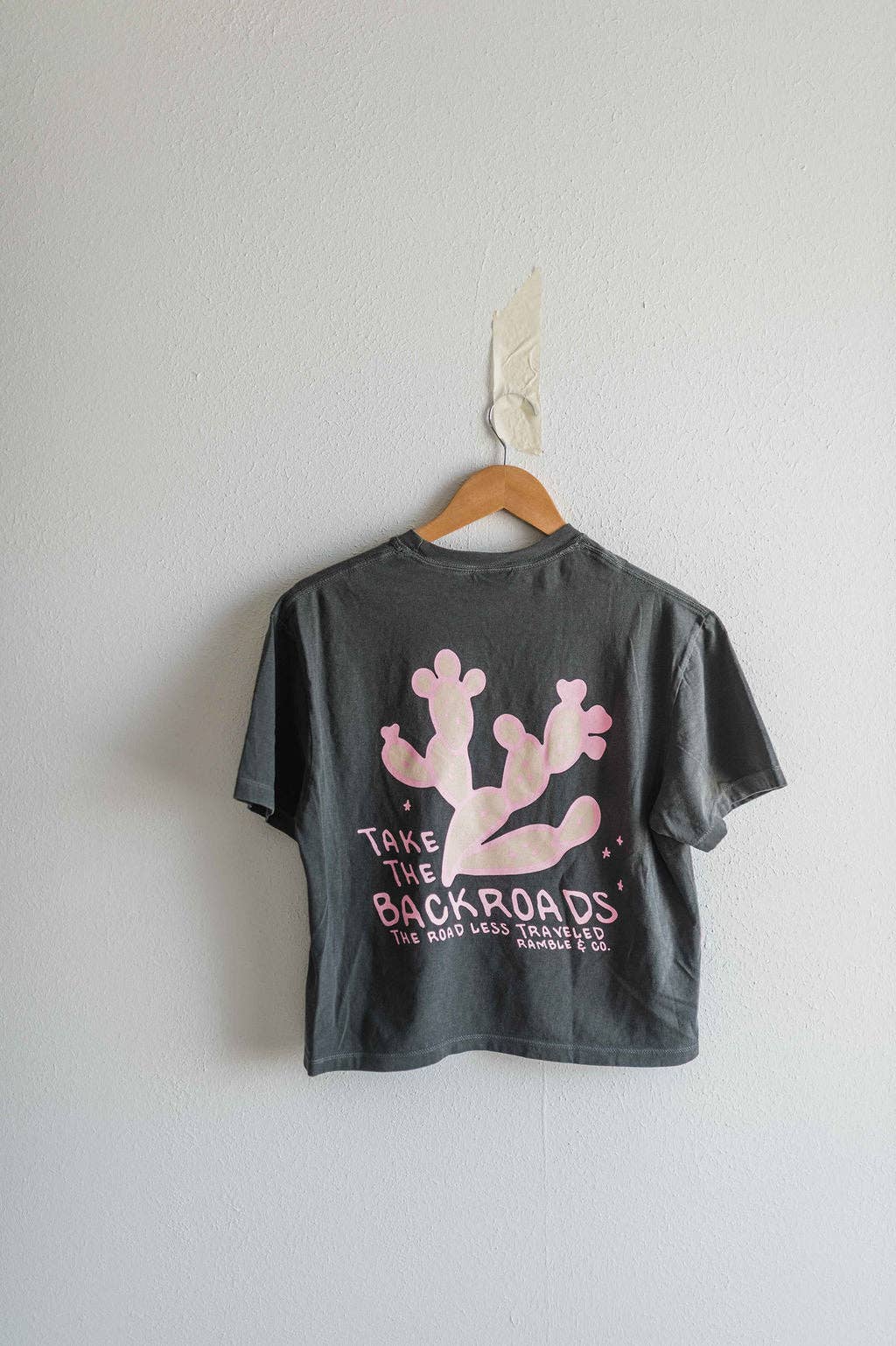Slow Down Boxy Crop Tee