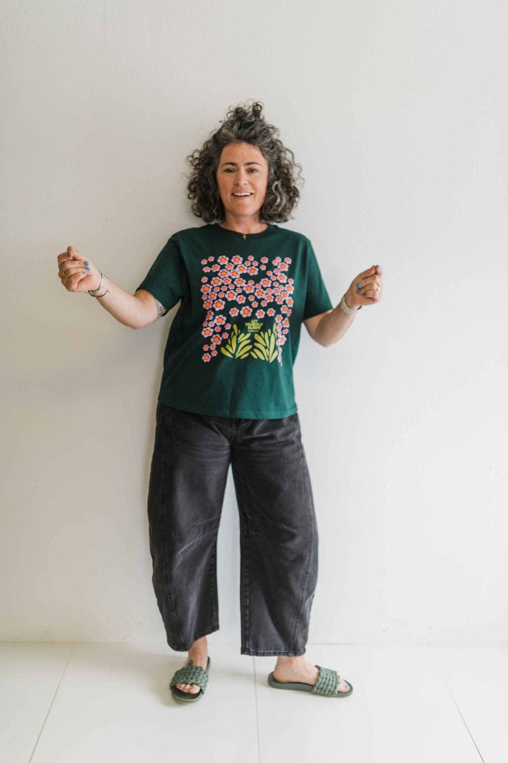 Let yourself bloom | vintage forest crop