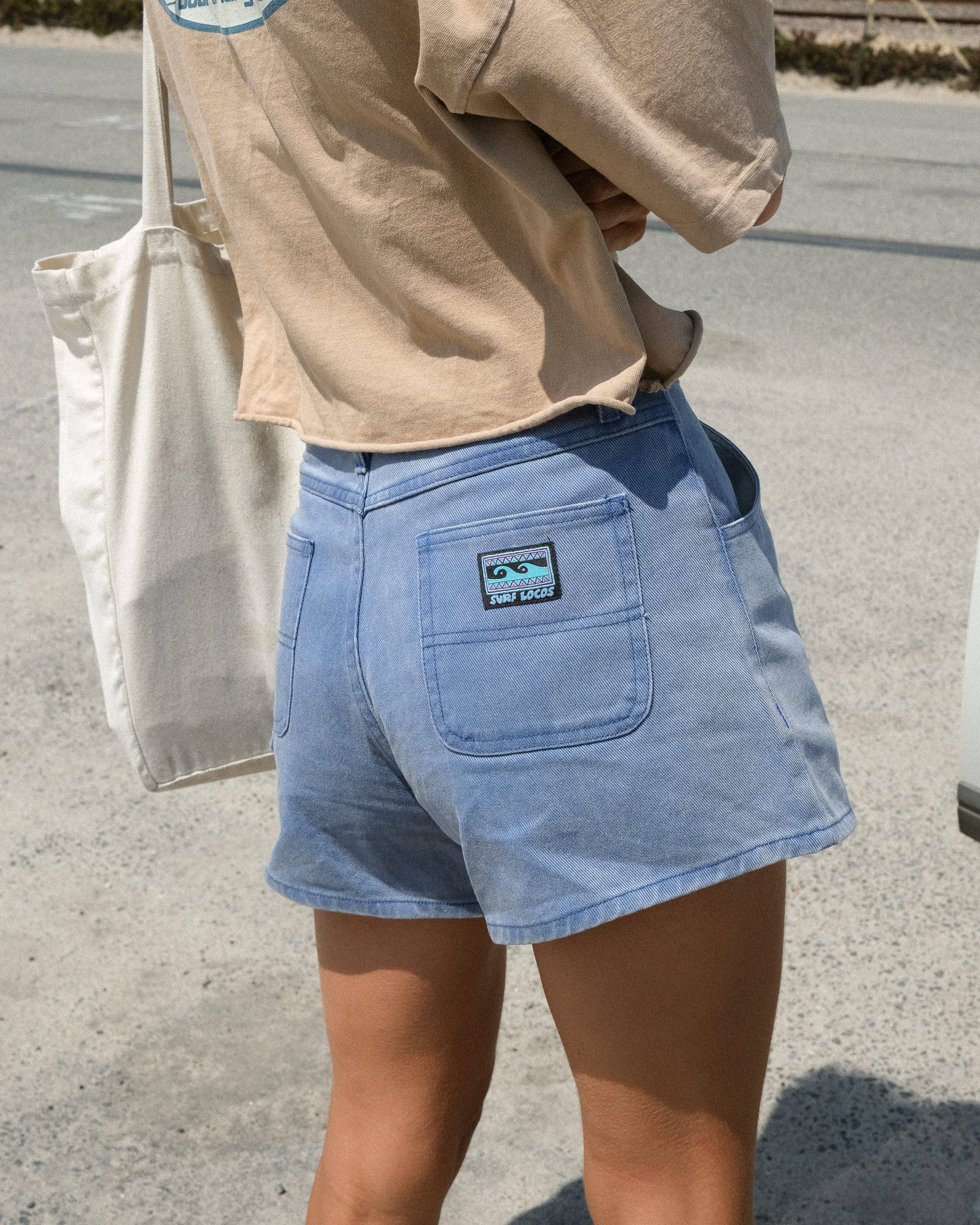 Sunburnt Shorts - Washed Blue