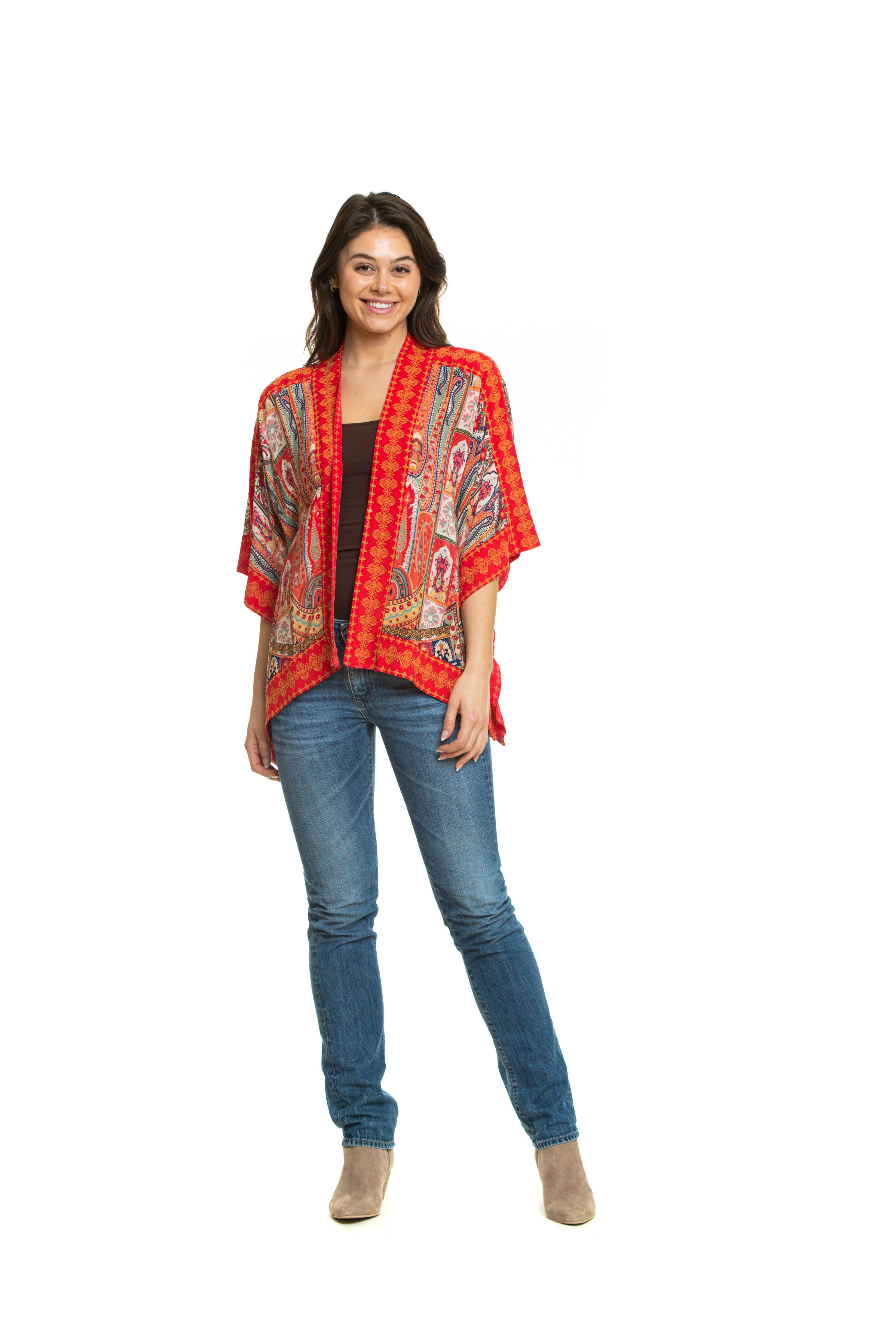 Hibiscus Raelyn Kimono