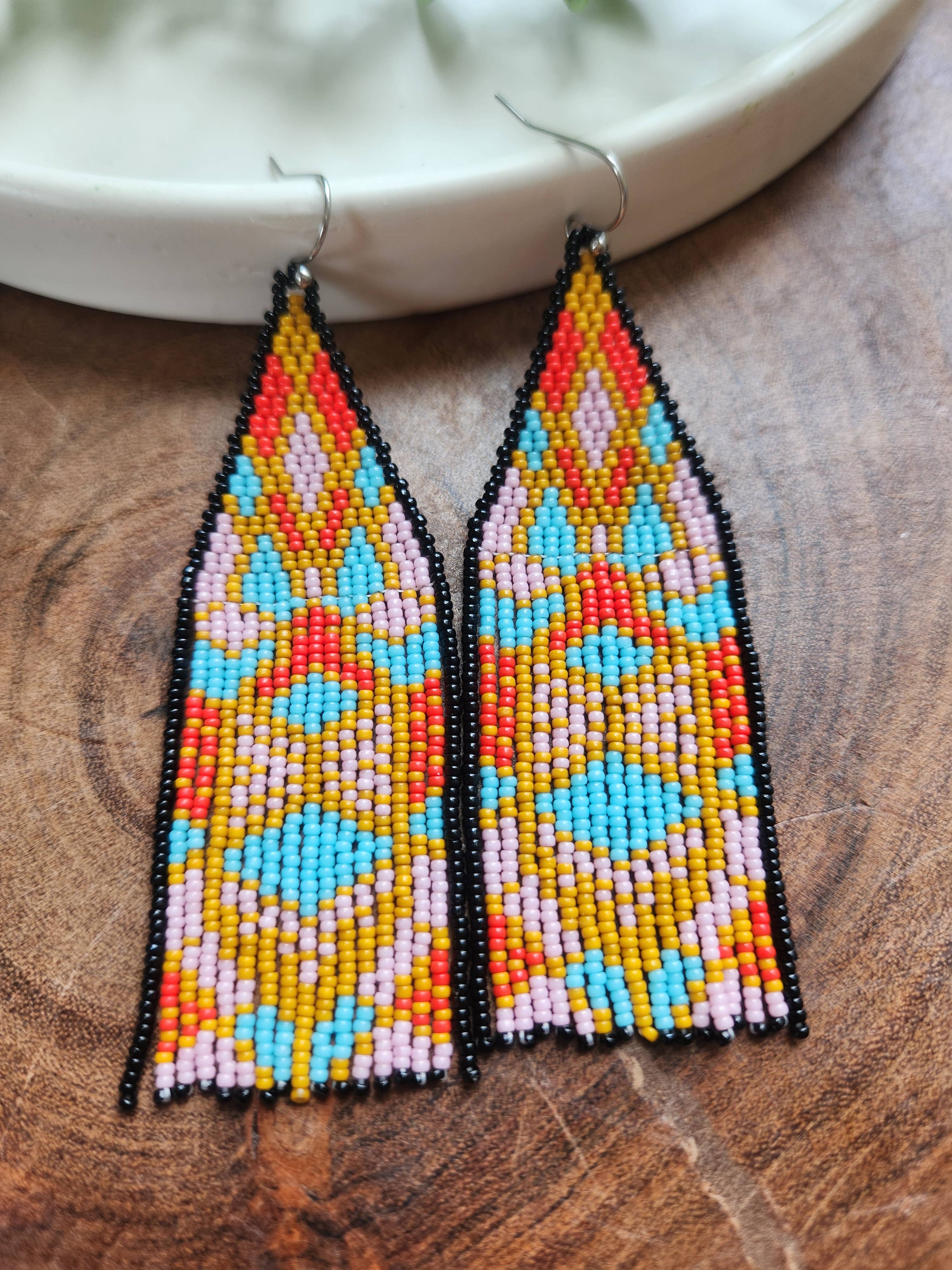 Bright Stain Glass Fringe