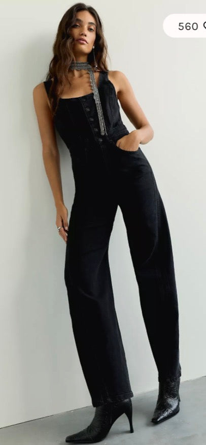 We The Free Corsica Twisted Seam Jumpsuit