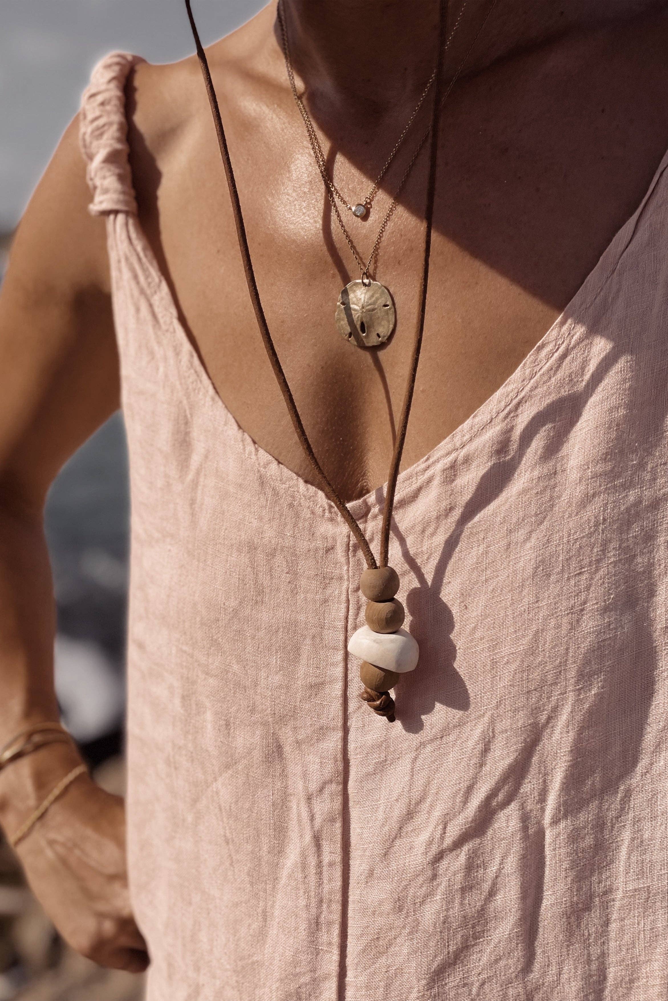The Linen Jumpsuit // Blush