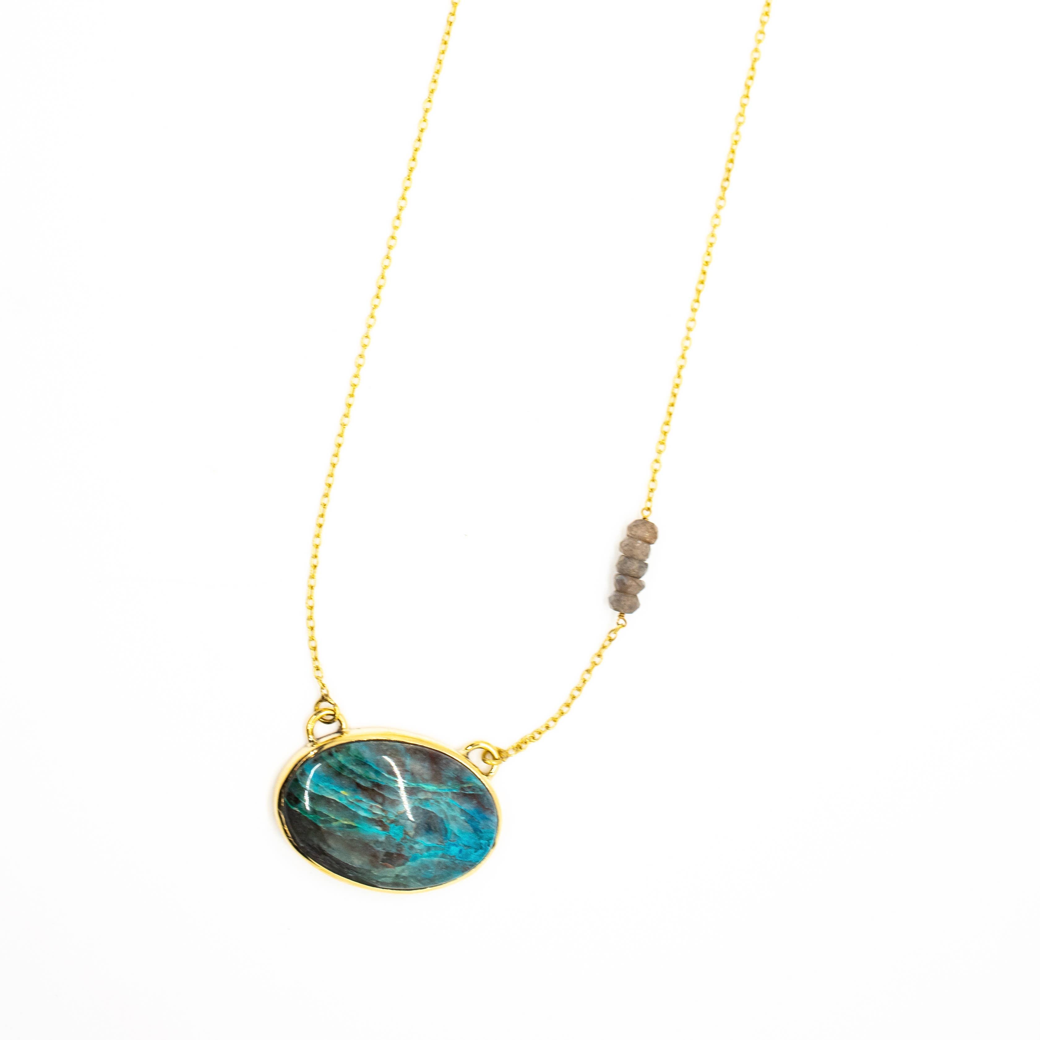 Azurite Aura Necklace