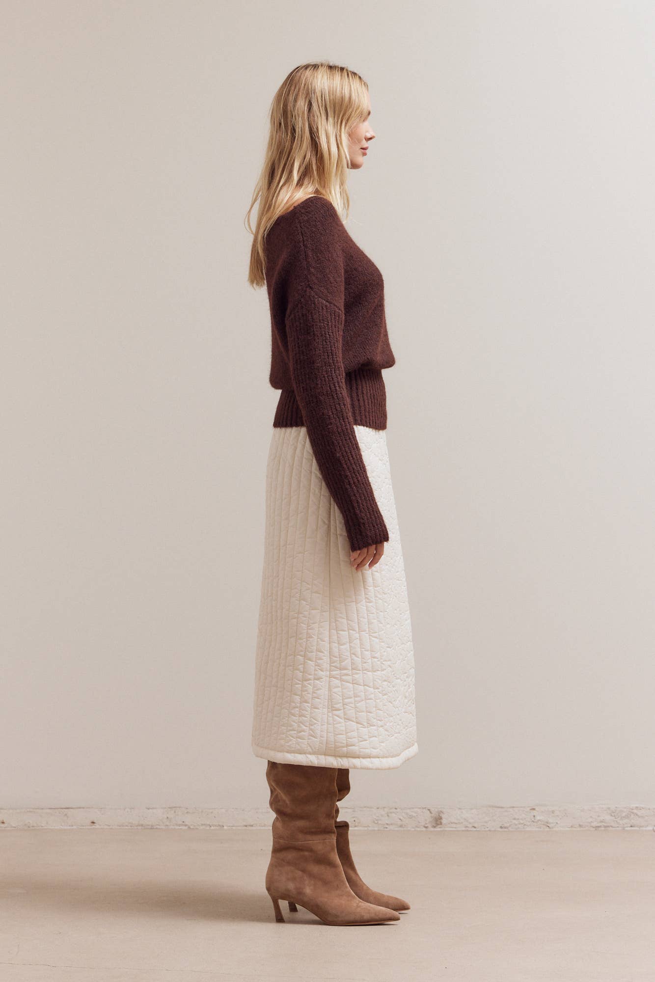 The Moonlit Off-Shoulder Sweater