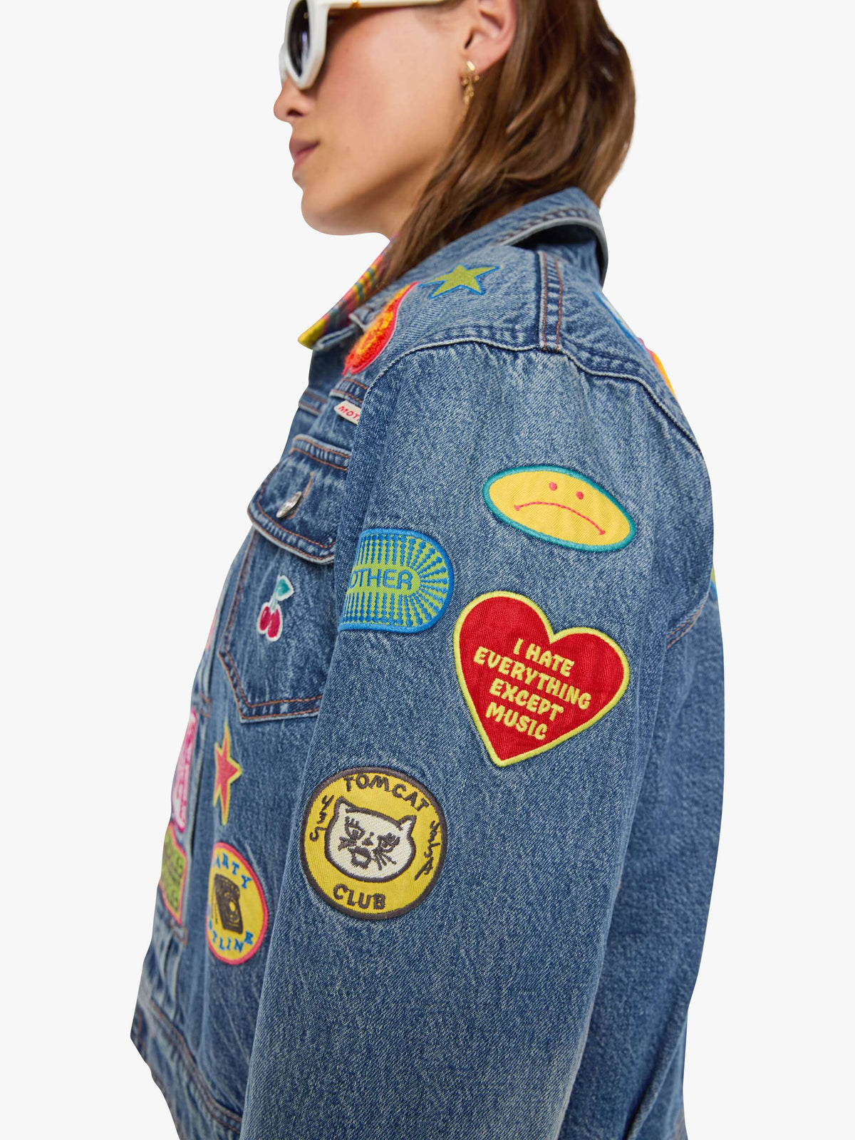 The Duo Jacket - Denim World Tour Wur by Mother