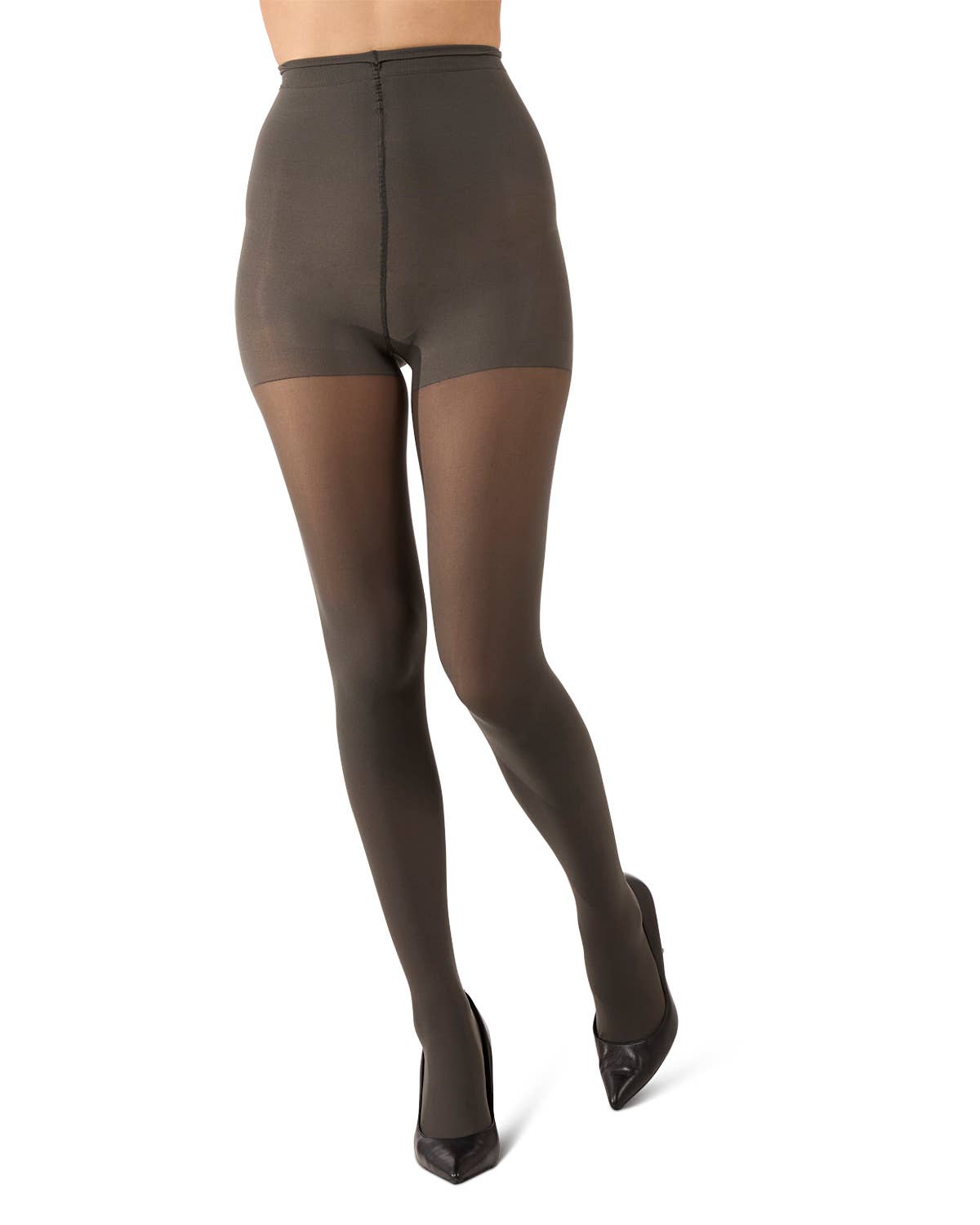 MeMoi Perfectly Opaque Control Top Tights