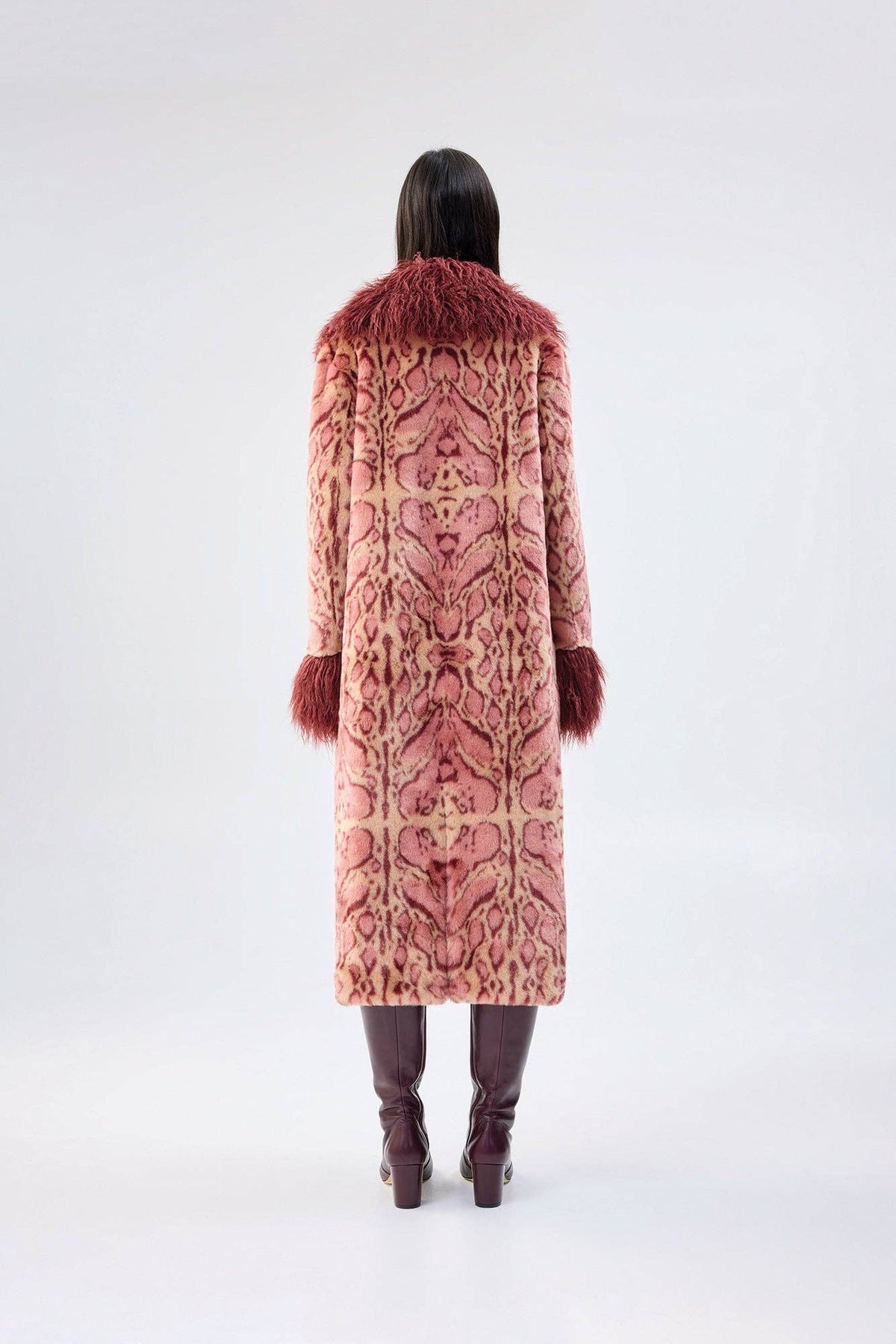 Cuvée Rose Faux Fur Coat by Unreal Fur