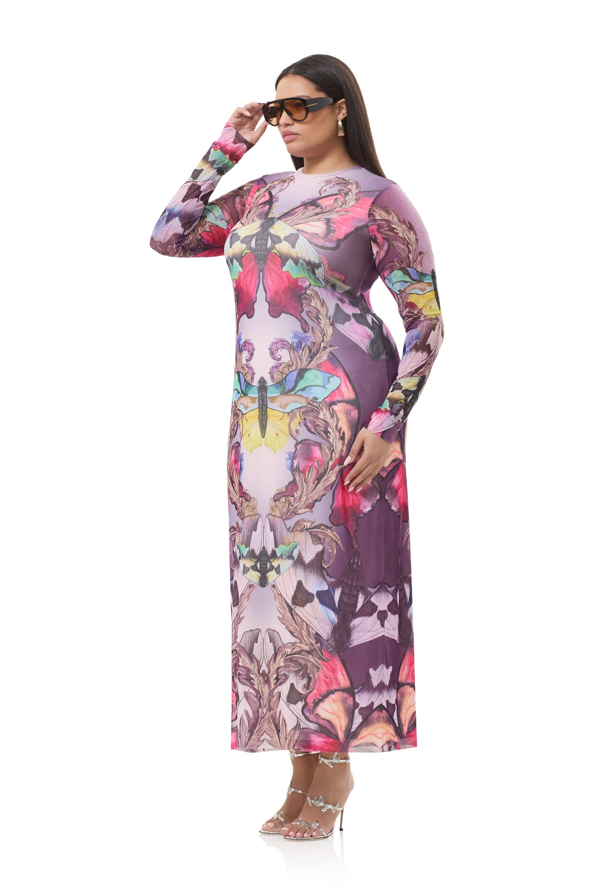 Didi Dress - Ornate Butterfly