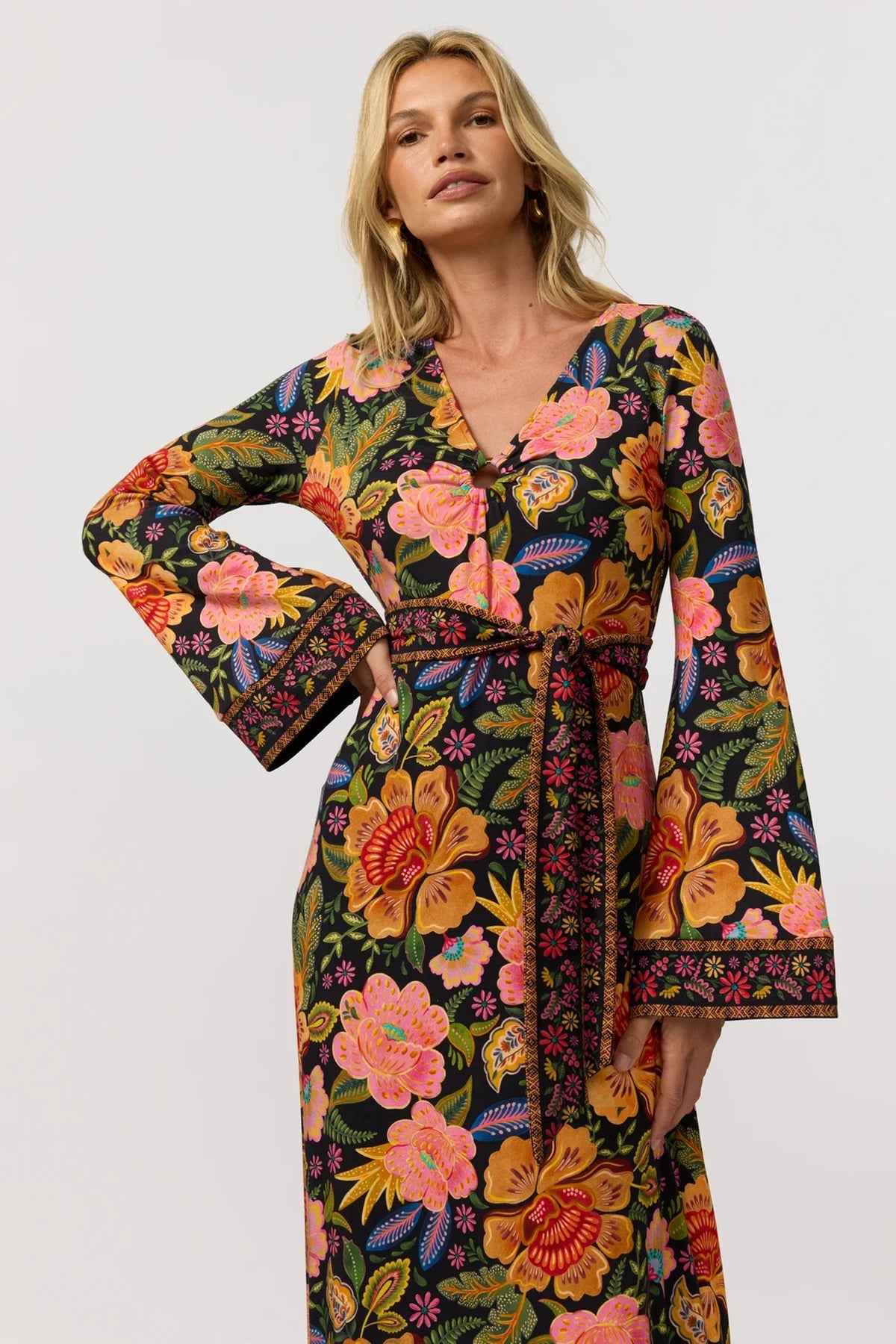 Vera Maxi Dress in Carnivale