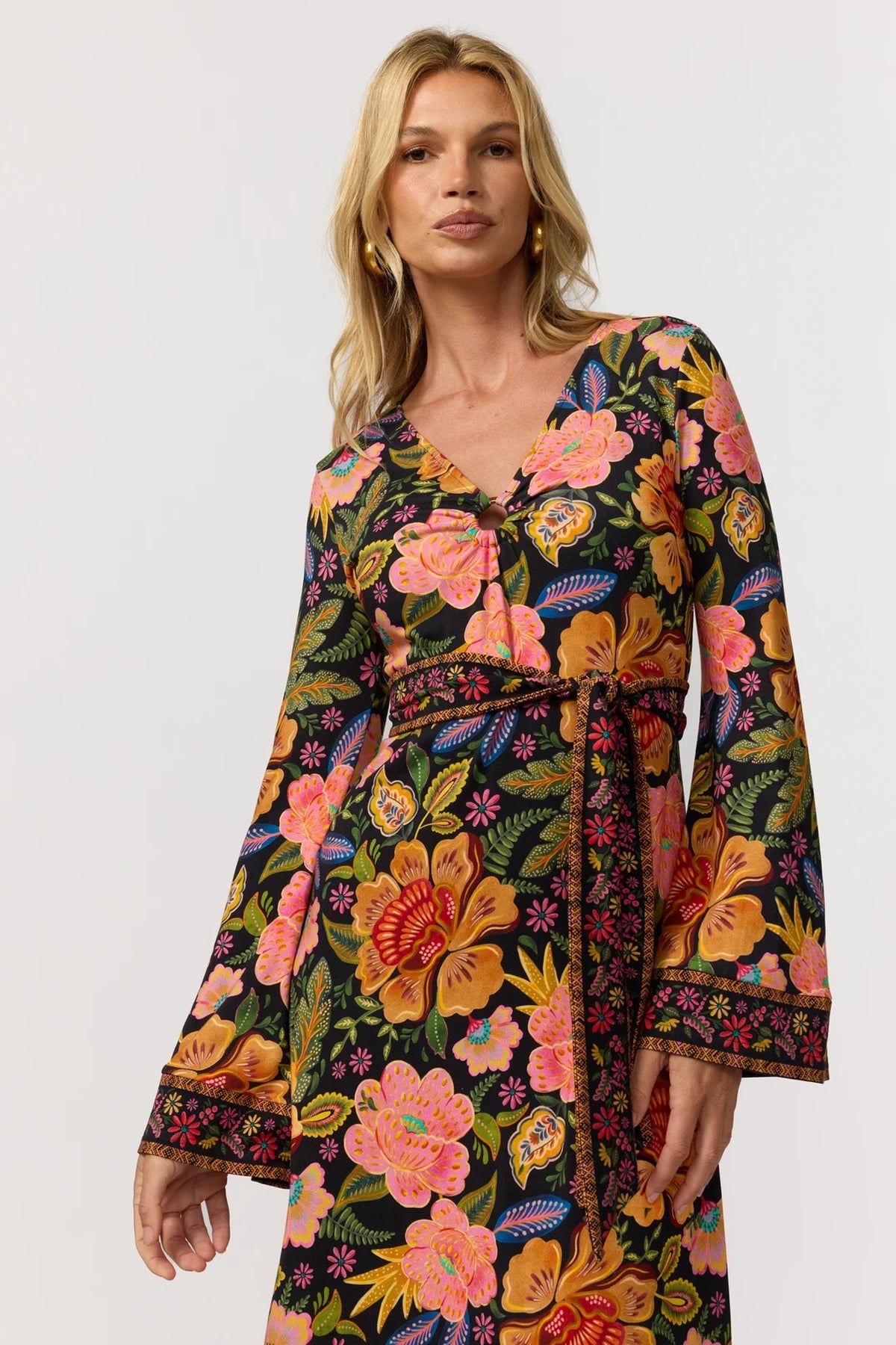 Vera Maxi Dress in Carnivale