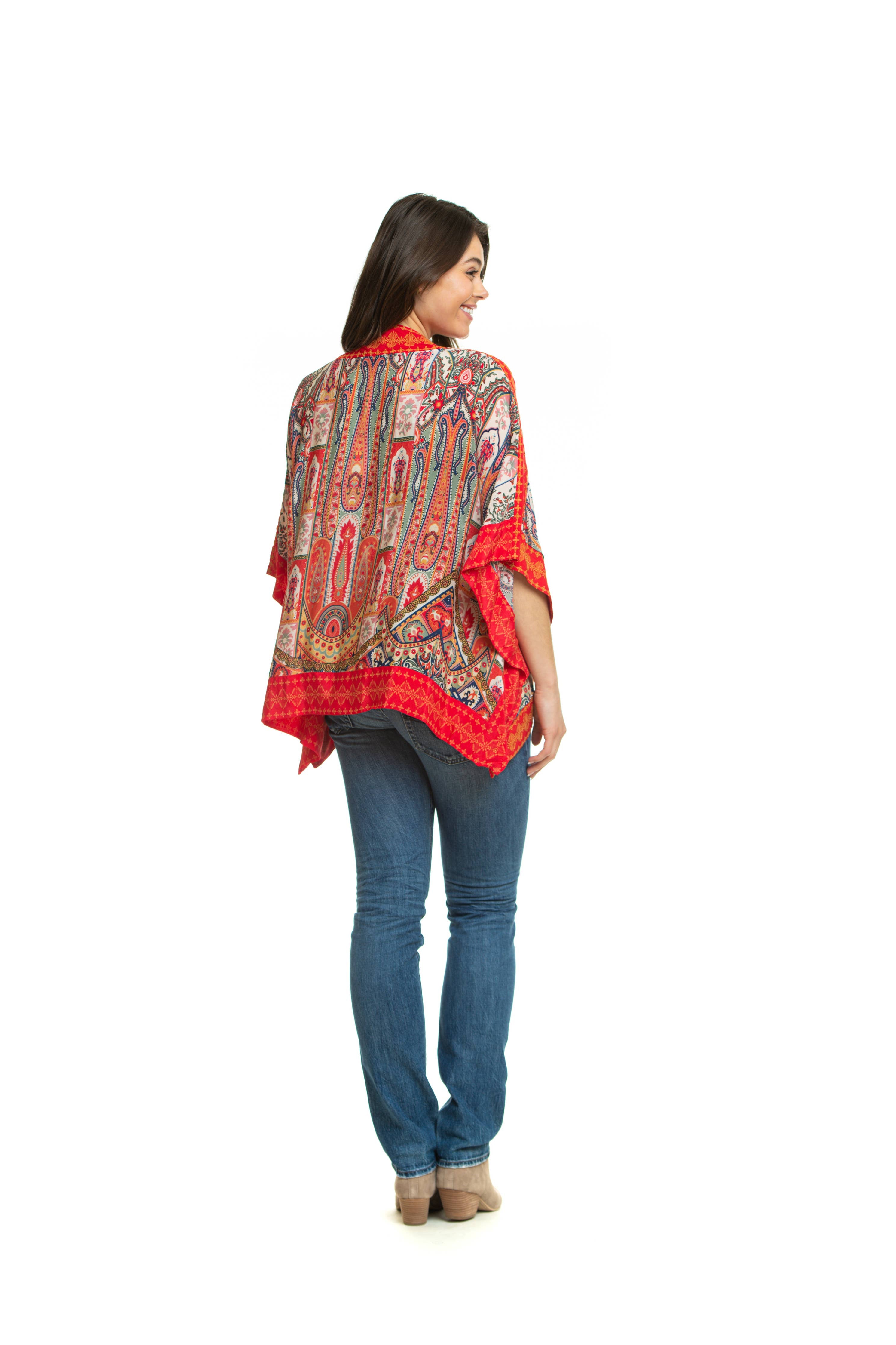 Hibiscus Raelyn Kimono