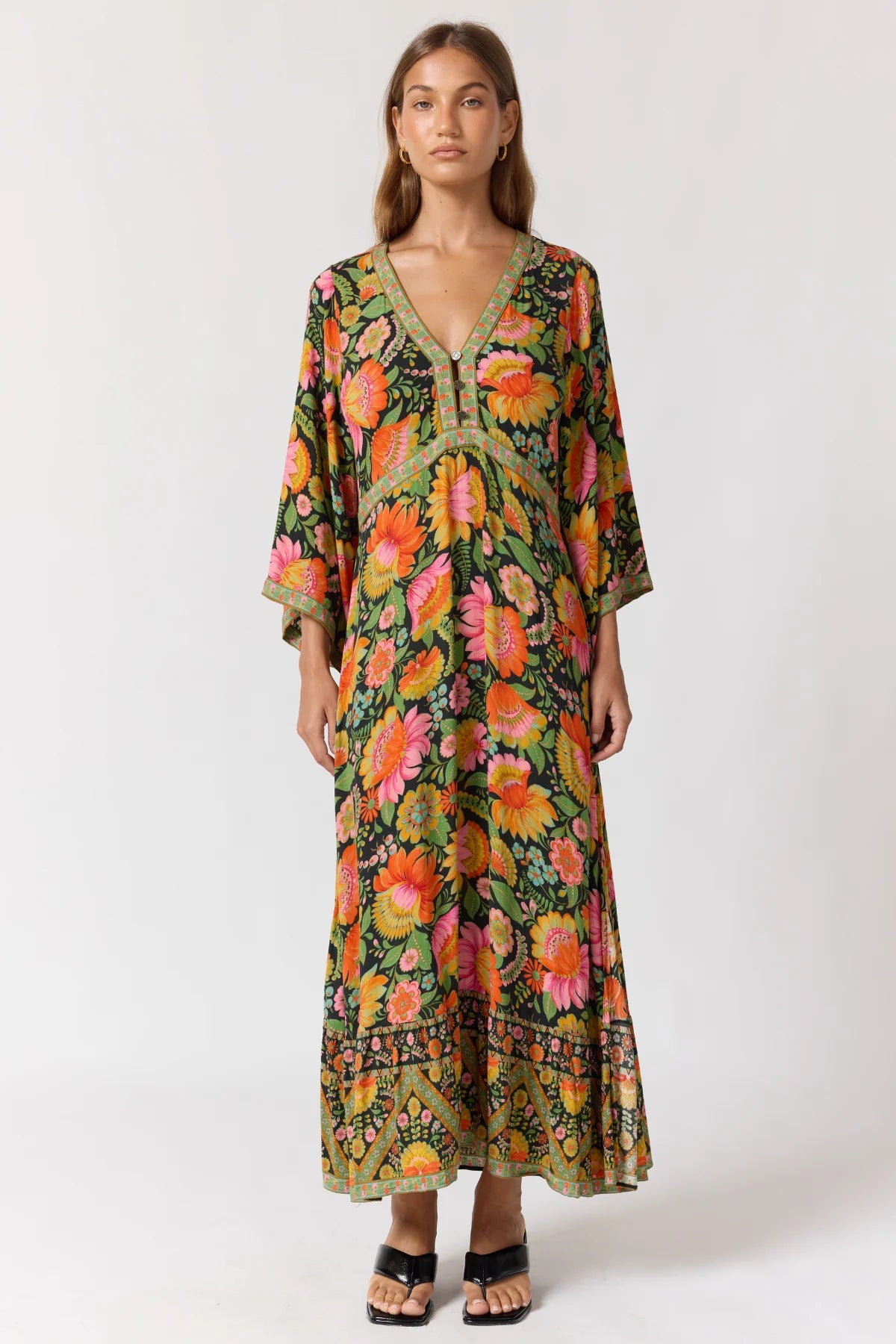 Empire Maxi Dress - Fiesta