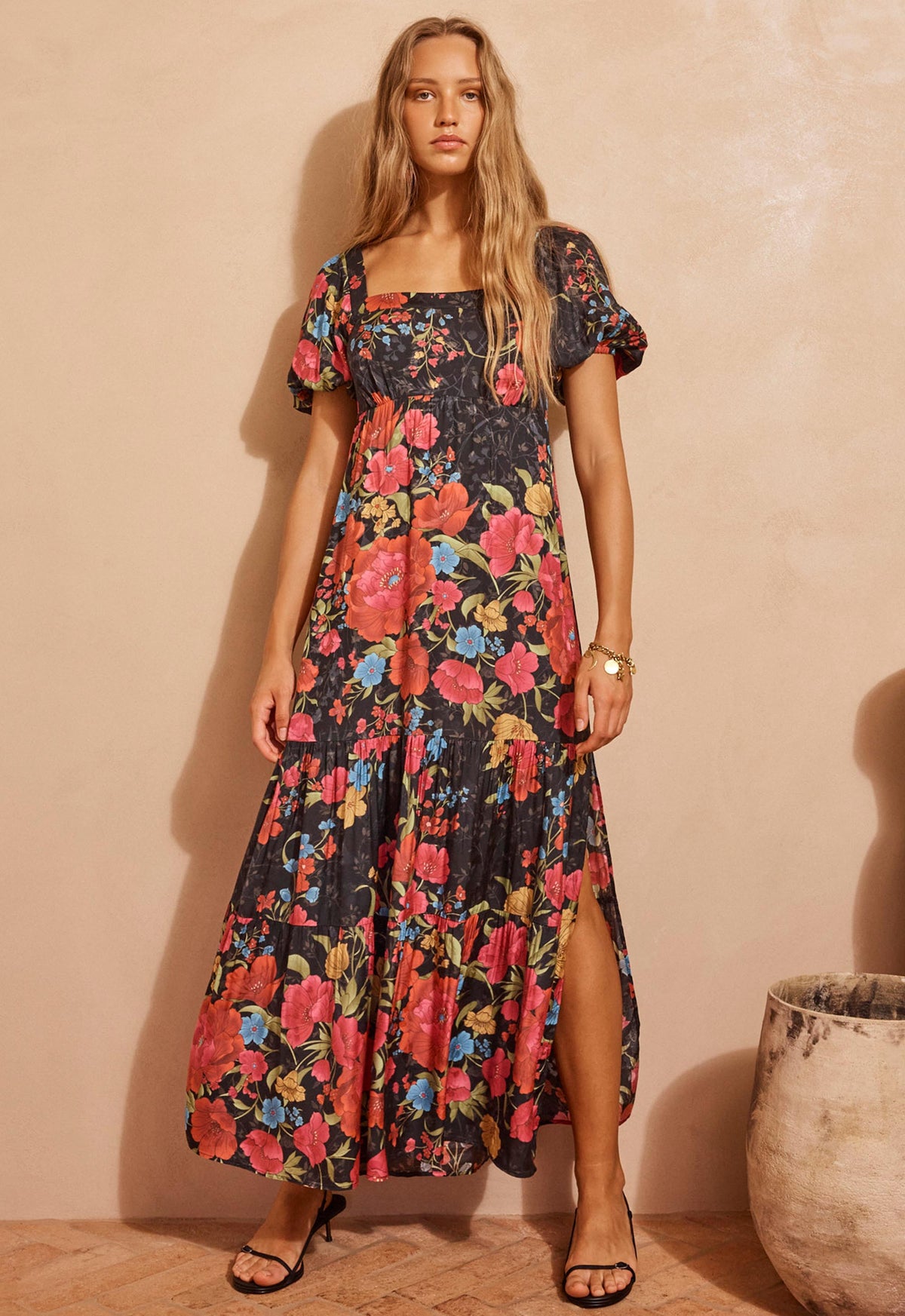 Isola Gown - Midnight Bloom